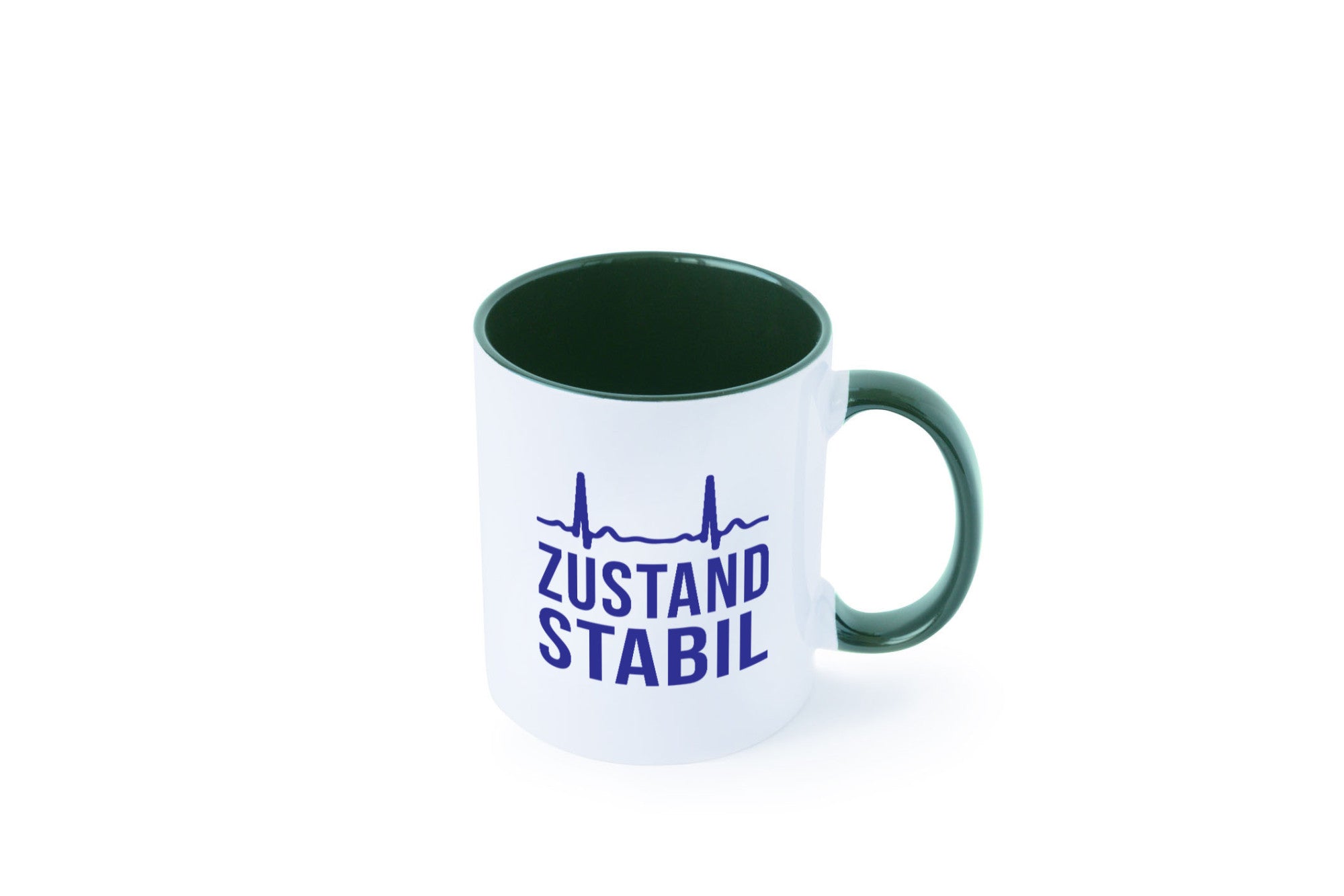 Zustand stabil | Herzschlag v2 Geschenk Humor Geschenkidee lustiger Spruch Tasse