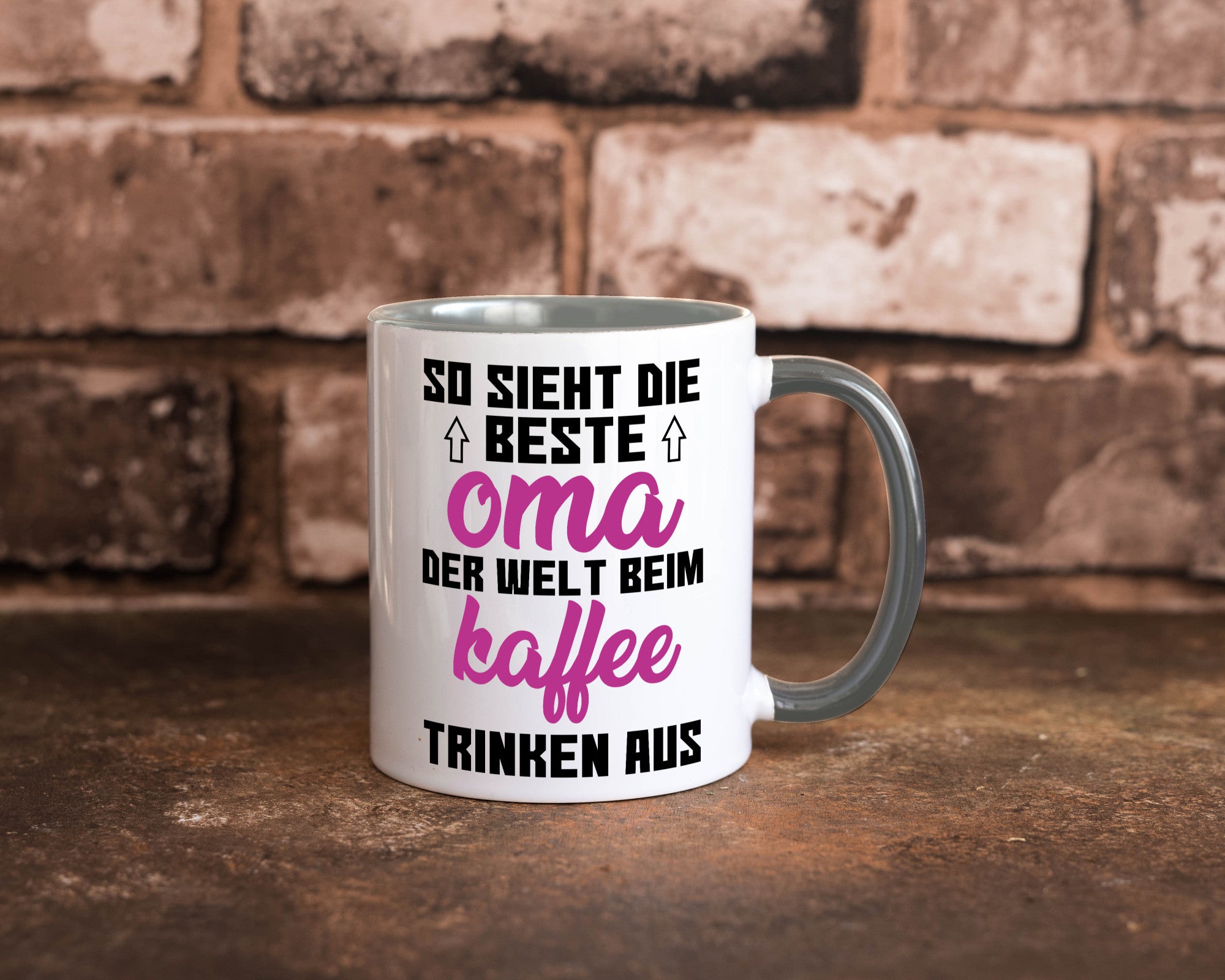 Beste Oma der Welt | Großmutter Tasse lustiger Spruch Geschenk Familie