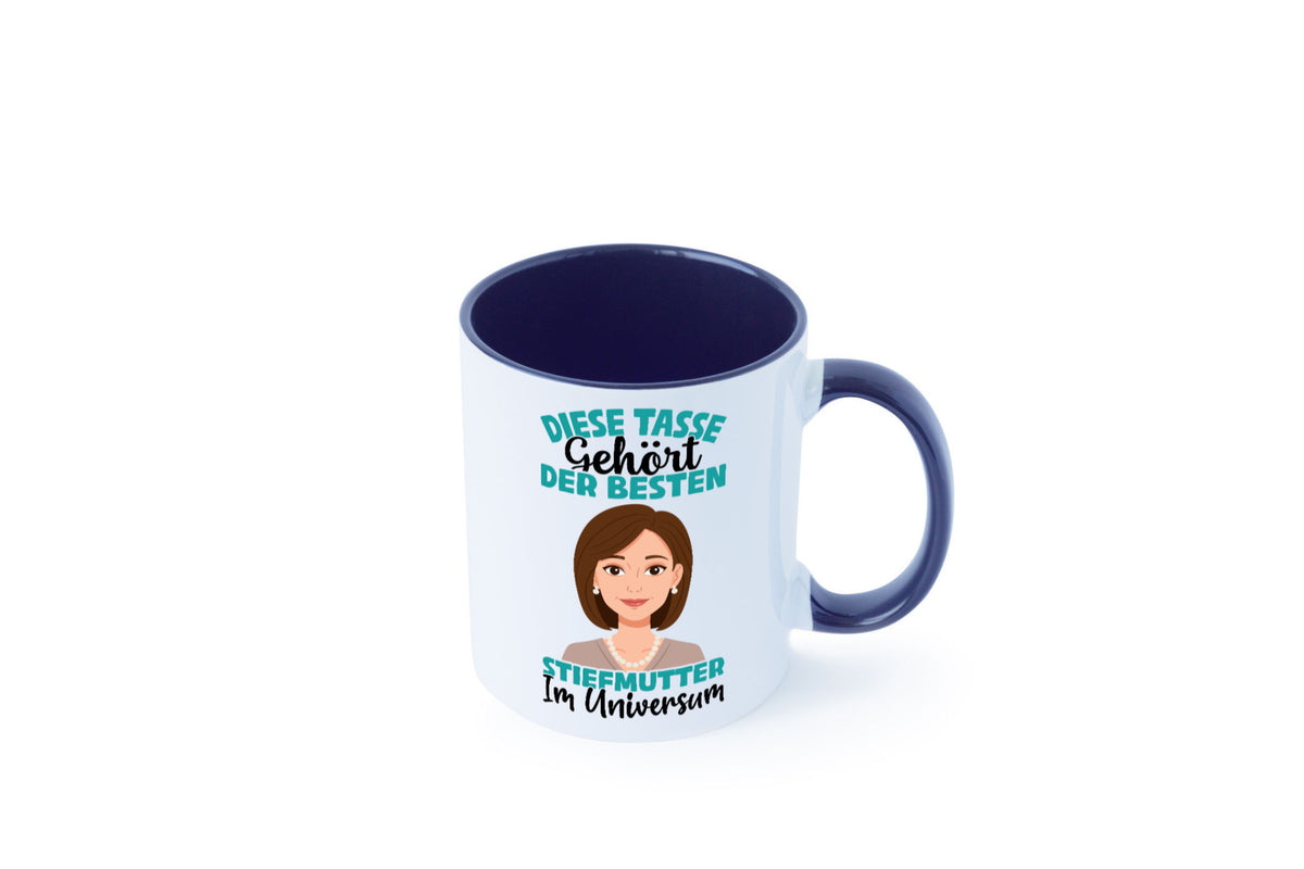 Im Universum: Stiefmutter | Stieftochter Beste Geschenk Familie Geschenkidee Tasse