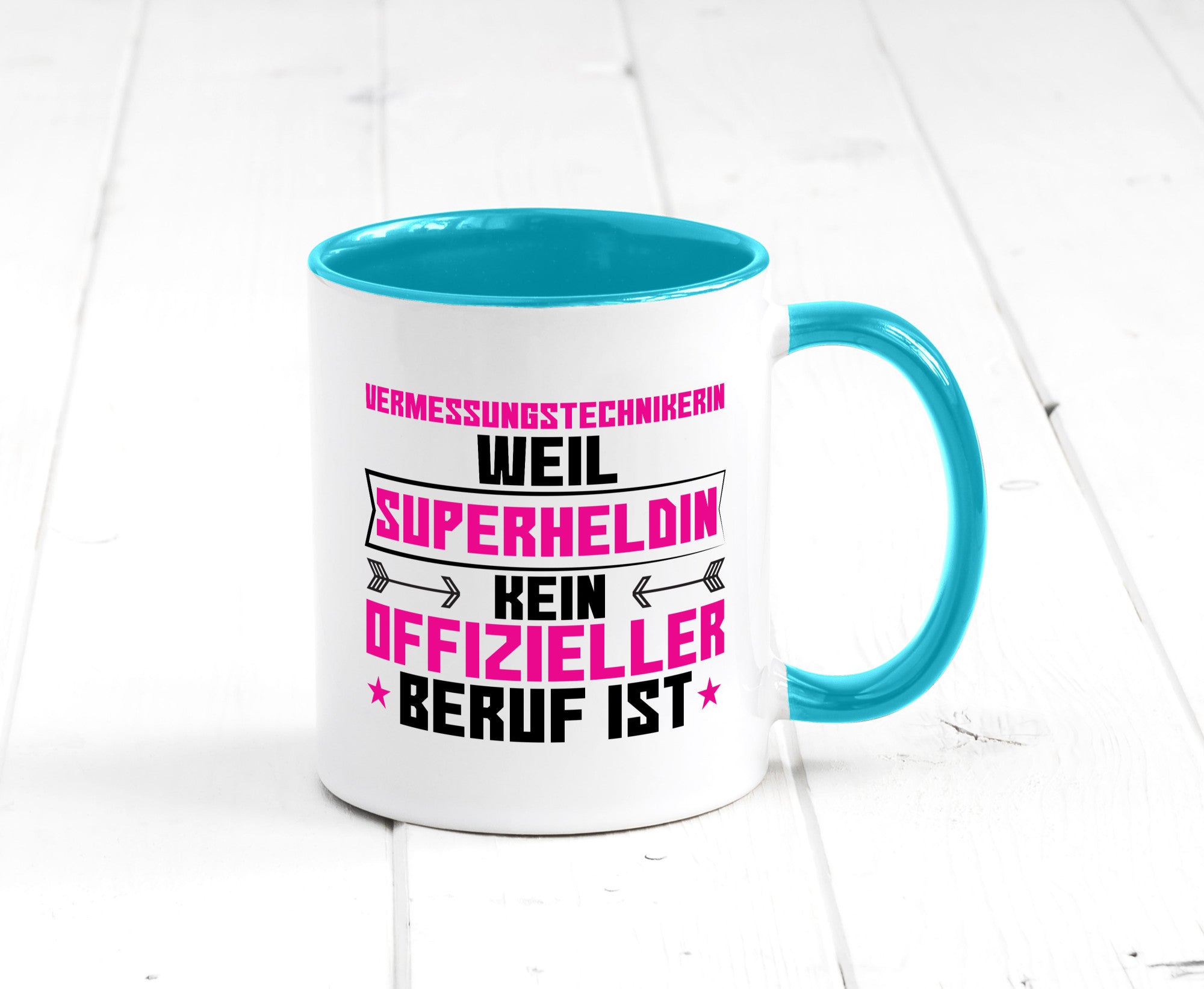 Superheldin Vermessungstechnikerin | Techniker Humor Geschenkidee Tasse