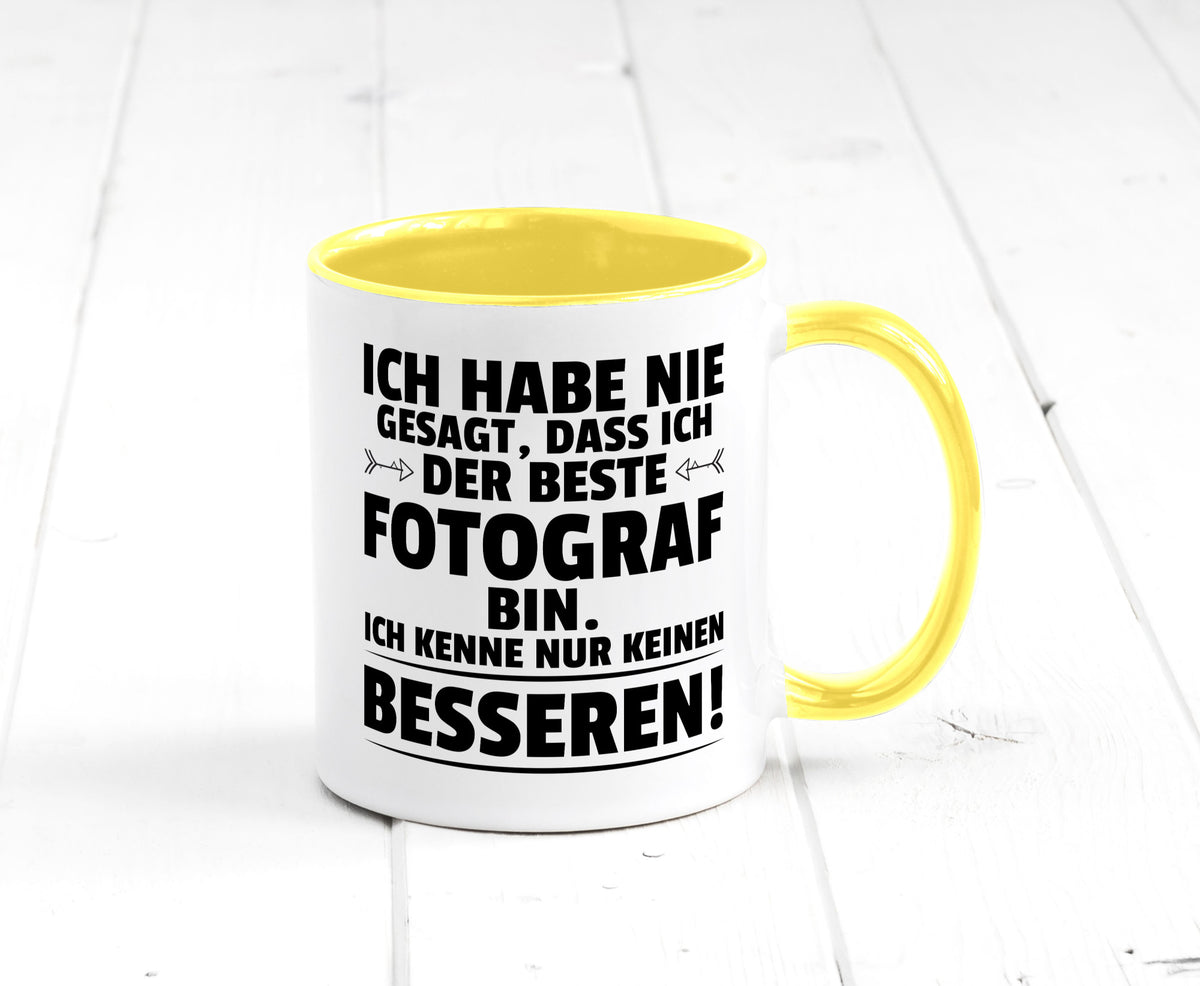 Keinen Besserer Fotograf | Fotografie Kamera Geschenkidee Humor Tasse