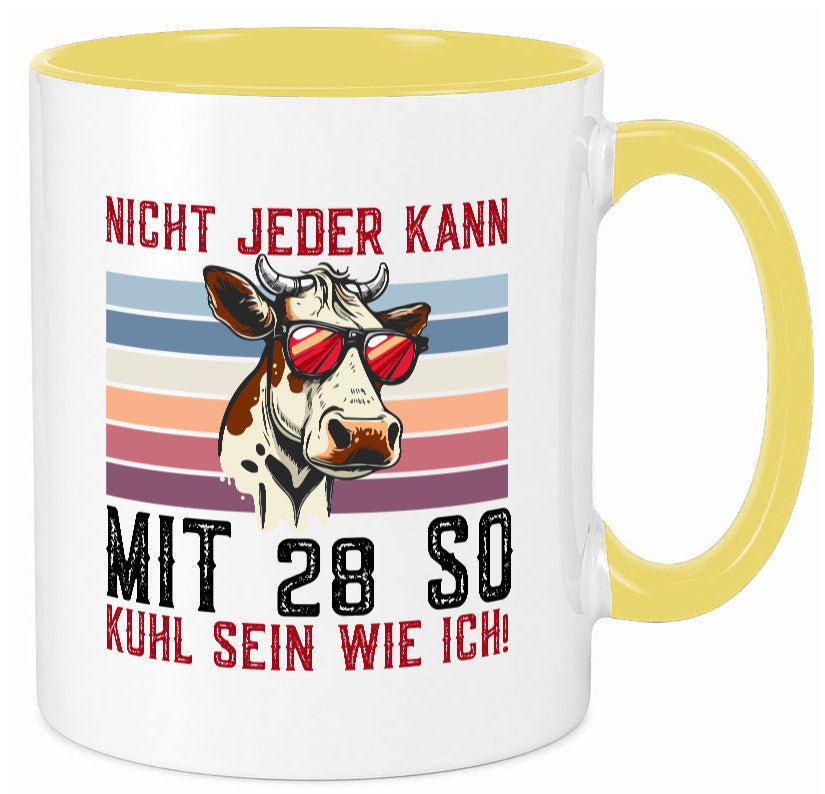 Mit 28 so gut aussehen | 28. Geburtstag Landwirt Bauer Geschenk Geschenkidee Tasse