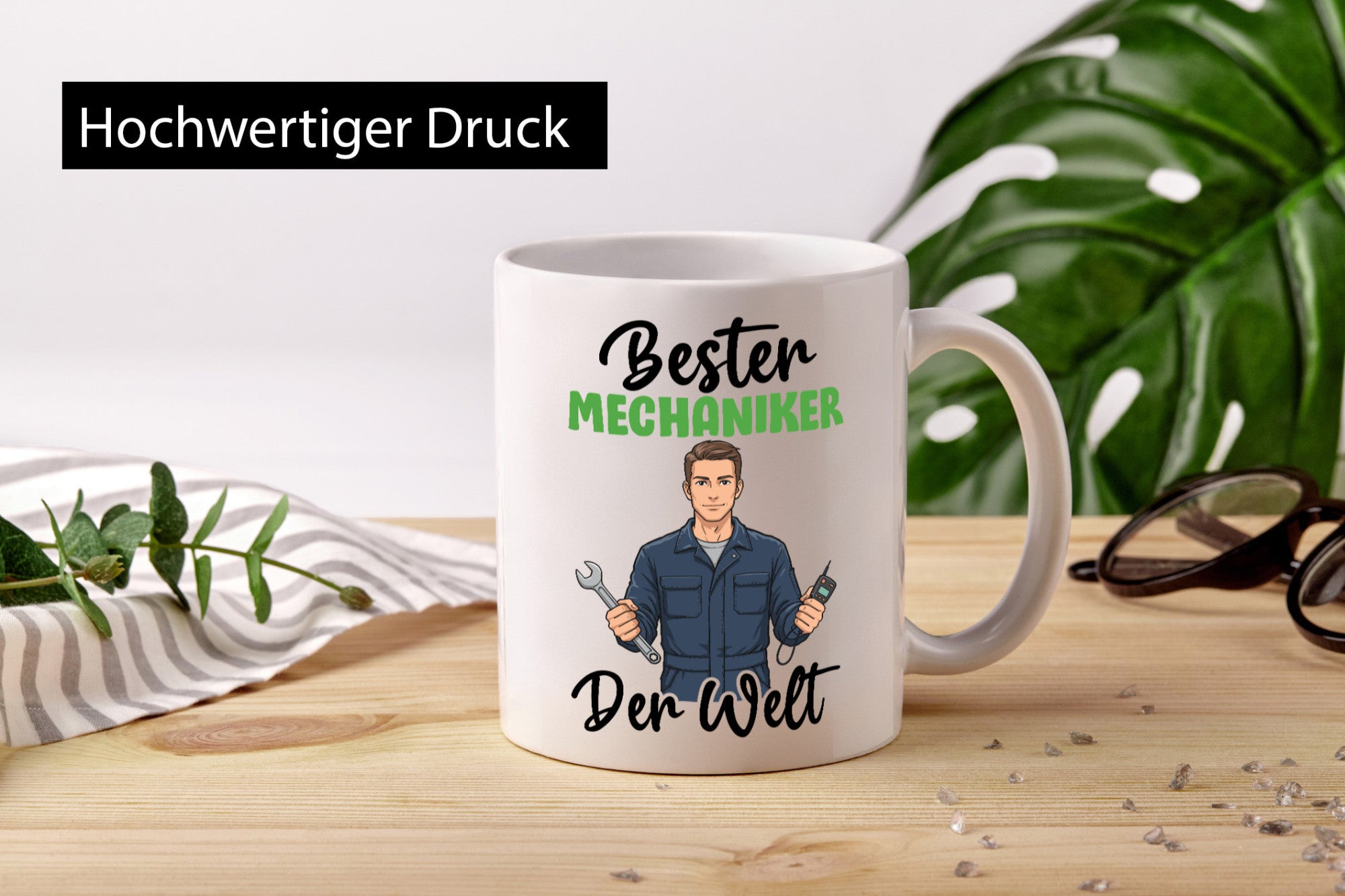 Bester Mechaniker | KFZ Werkstatt v2 lustiger Spruch Geschenk Humor