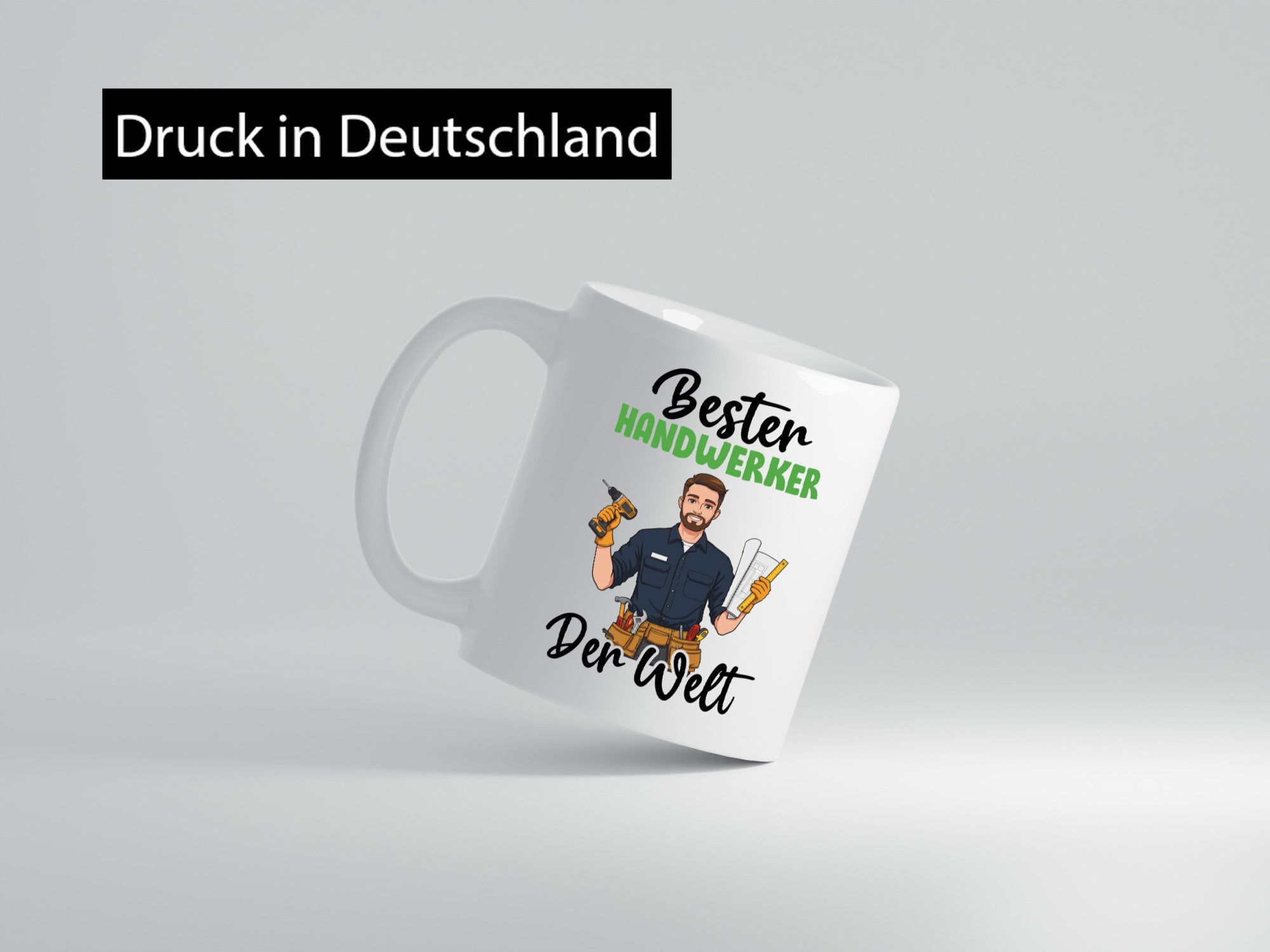 Bester Handwerker |Handwerk v2 Geschenk Humor Geschenkidee lustiger Spruch Tasse