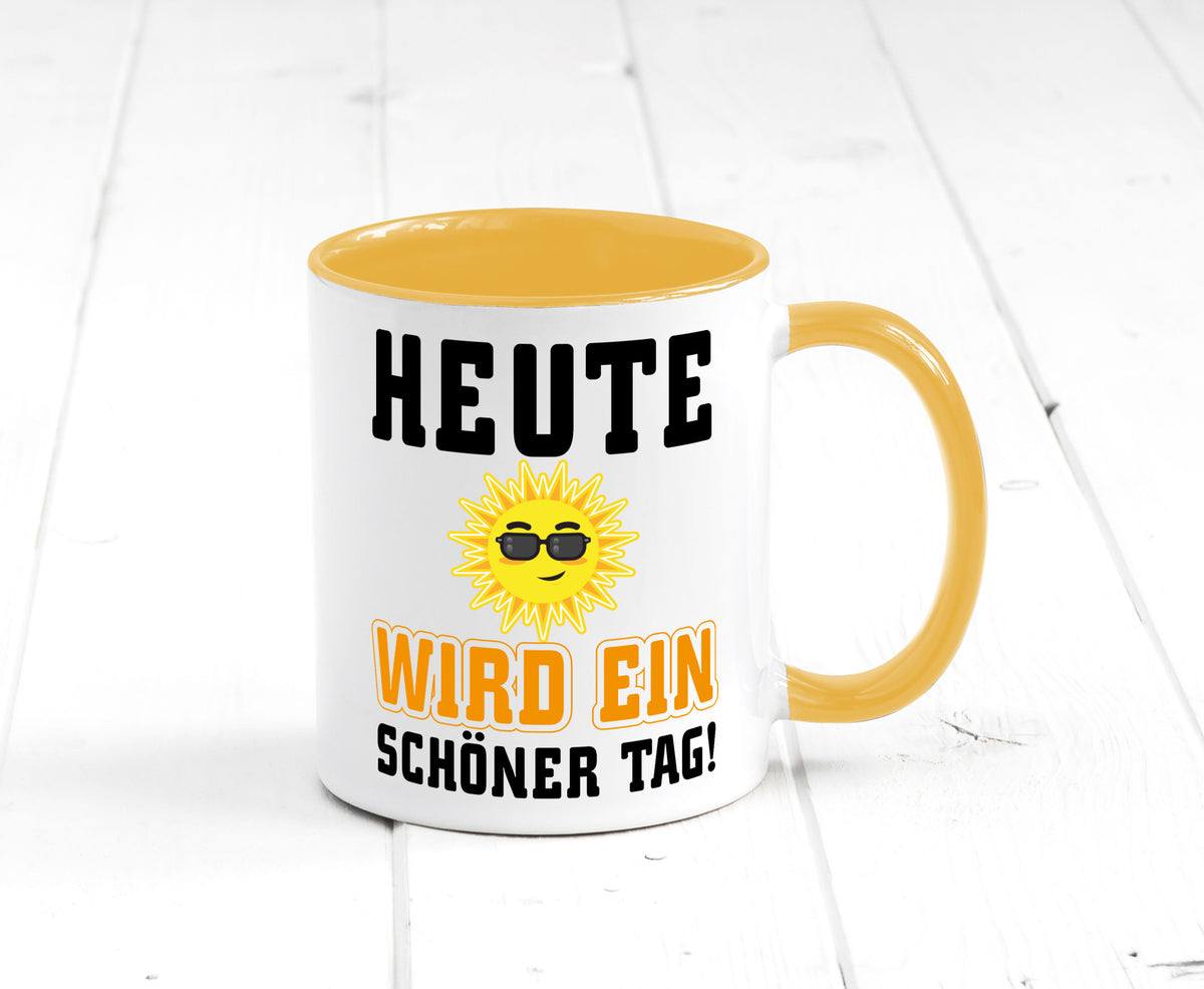Schöner Tag Geschenk Humor Geschenkidee lustiger Spruch Tasse