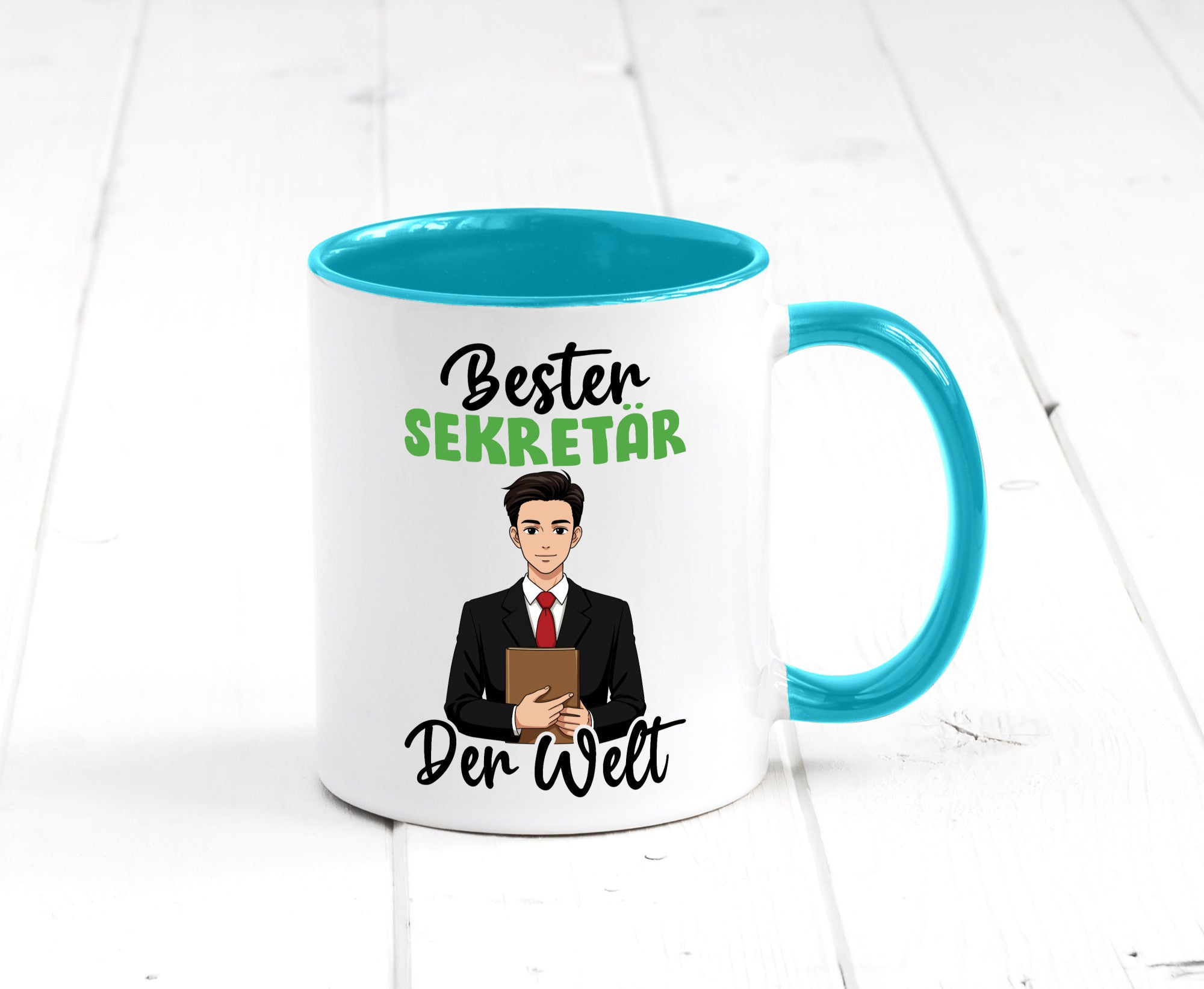 Bester Sekretär | Büro v2 lustiger Spruch Geschenk Arbeit Kollegen Tasse
