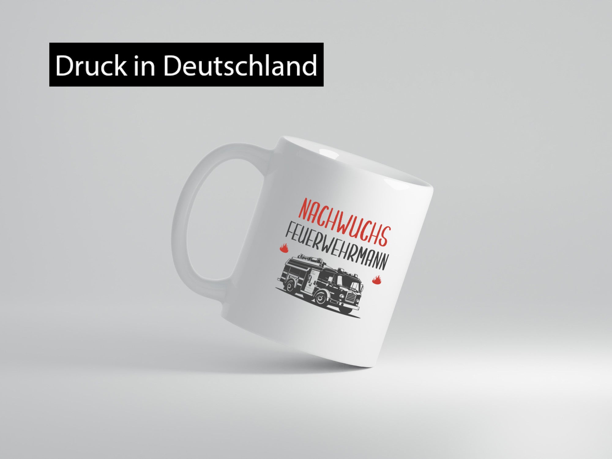 Nachwuchs Feuerwehrmann | Kind mag Feuerwehr Humor Geschenkidee Tasse