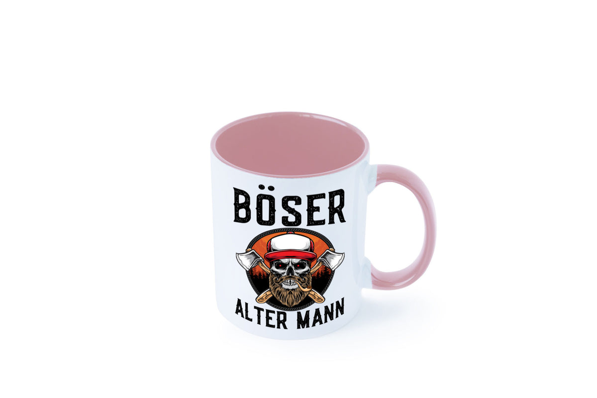 Böser alter Mann Humor Geschenkidee Tasse