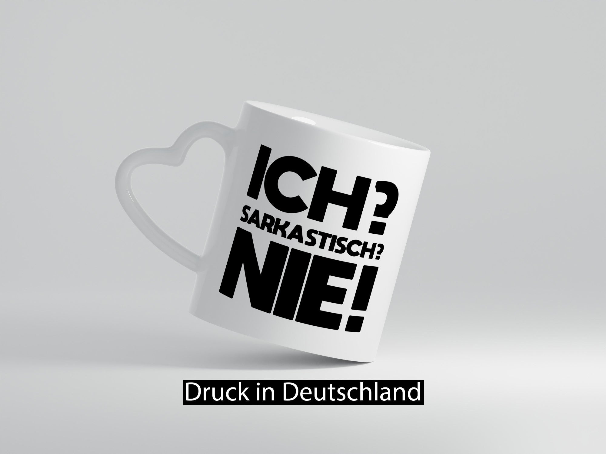 Ich= Sarkastisch? Nie | Verstehst du keinen spaß lustig Humor Geschenkidee