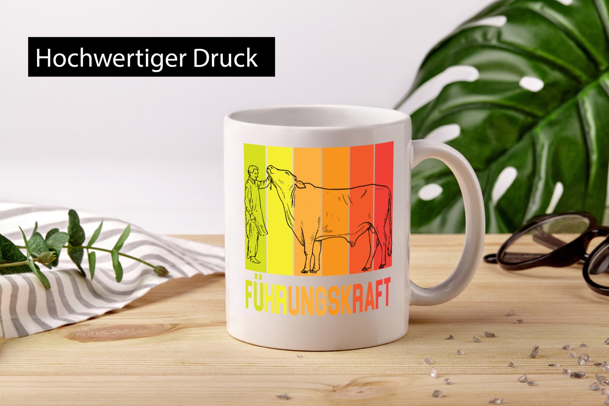 Führungskraft | Farmer Bauernhof lustig Humor Geschenkidee Geschenk Tasse