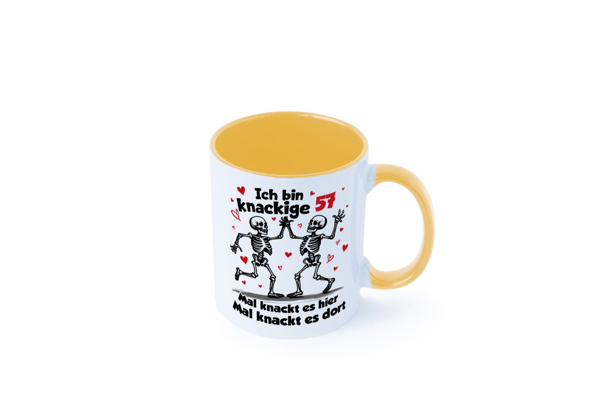 57. Geburtstag | Knackige 57 Ich bin alt lustig Geschenkidee Geschenk Tasse