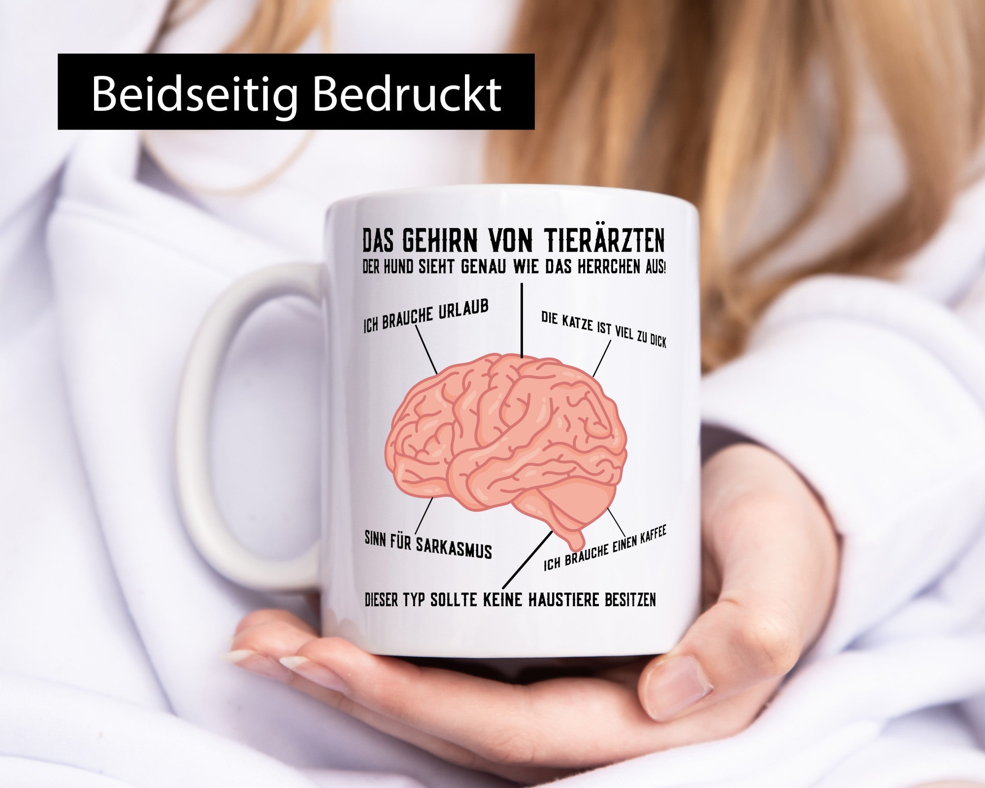 So denken Tierärzte | Gehirn Veterinärmedizin Tierklinik Geschenk Tierliebhaber