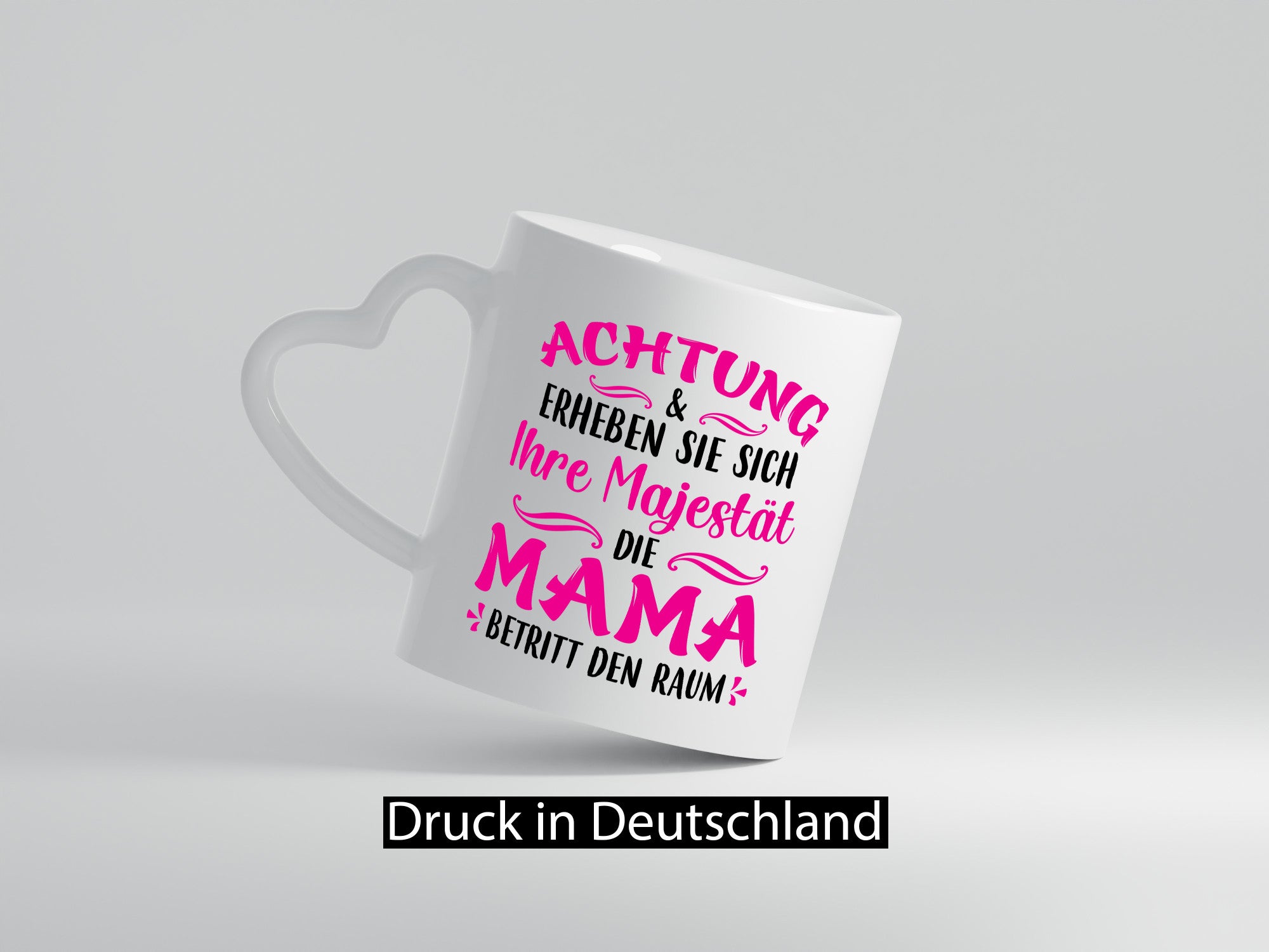 Achtung erheben sie sich | mama betritt den Raum lustig Familie Geschenkidee