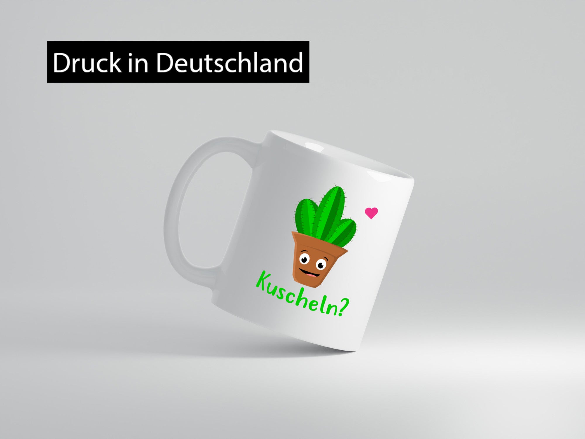 Kuscheln? | lustige Tasse Kaktus Motiv Humor lustig Geschenkidee Geschenk