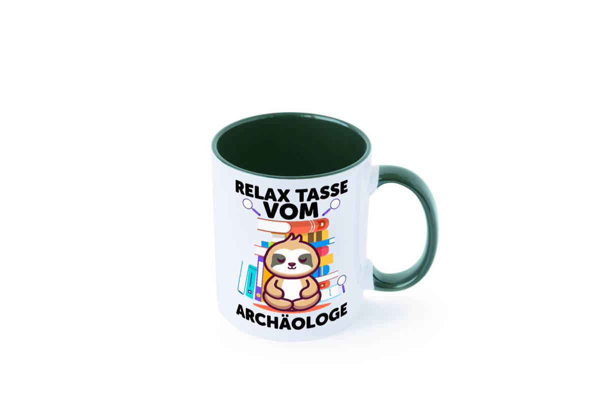Relax Tasse: Archäologe | Archäologie Forscher lustig Humor Geschenkidee