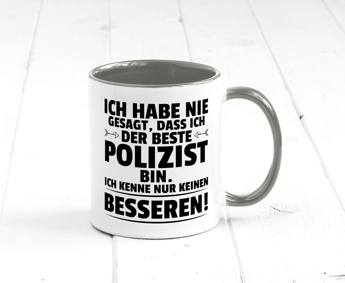 Der Beste Polizist | Polizei Humor Geschenkidee Tasse