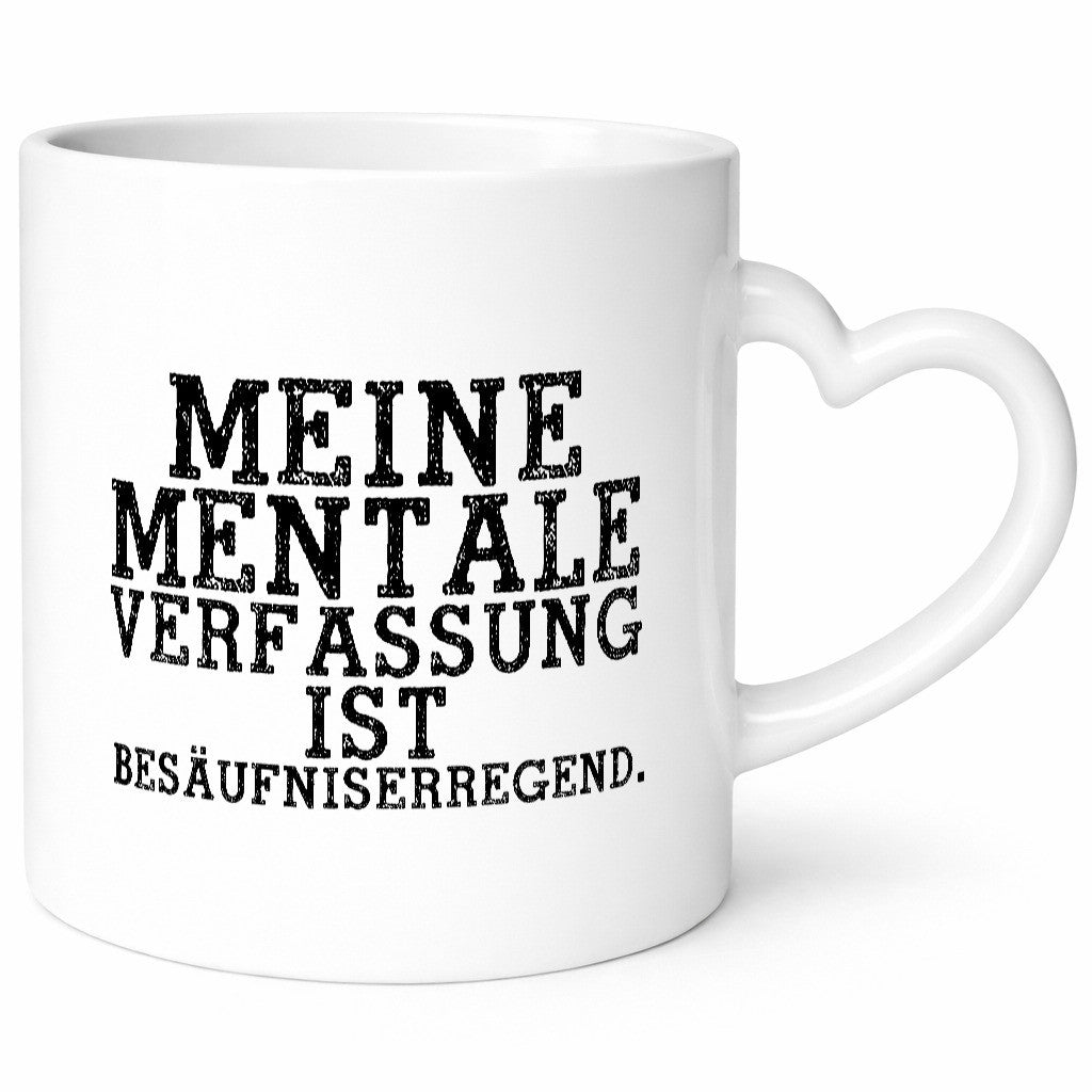 Mentale Verfassung | Party Trinken Alkohol Therapie Geschenk Humor Geschenkidee