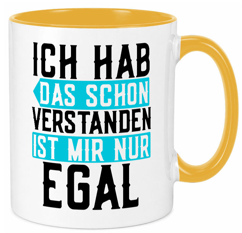 Ist mir egal | Protest Teenager Humor Spruch Büro lustig Arbeit Kollegen Tasse