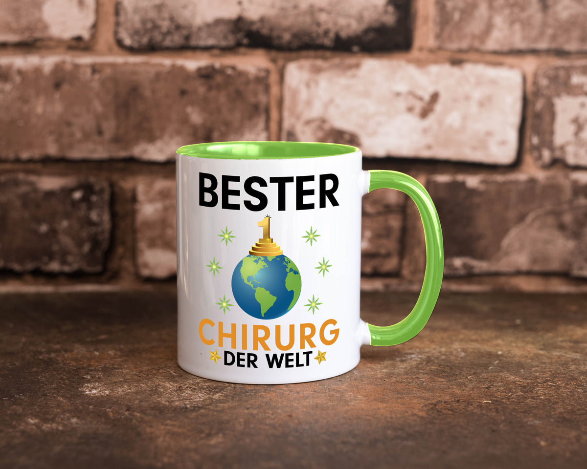 Welt Bester Chirurg | Medizin Chirurgie Krankenhaus lustig Humor Geschenkidee Tasse