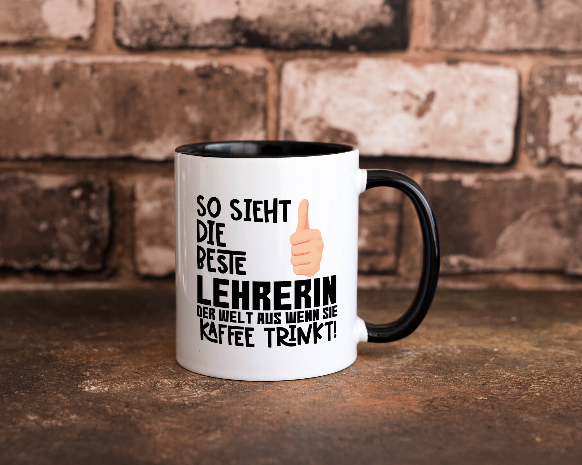 Beste Lehrerin | Lehrer Tasse Schule Dankeschön lustiger Spruch Geschenk Humor
