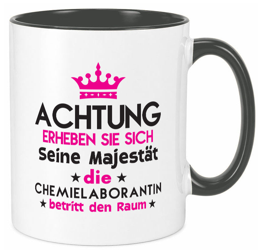 Seine Majestät Chemielaborantin | Laborantin Chemie Humor Geschenkidee Tasse