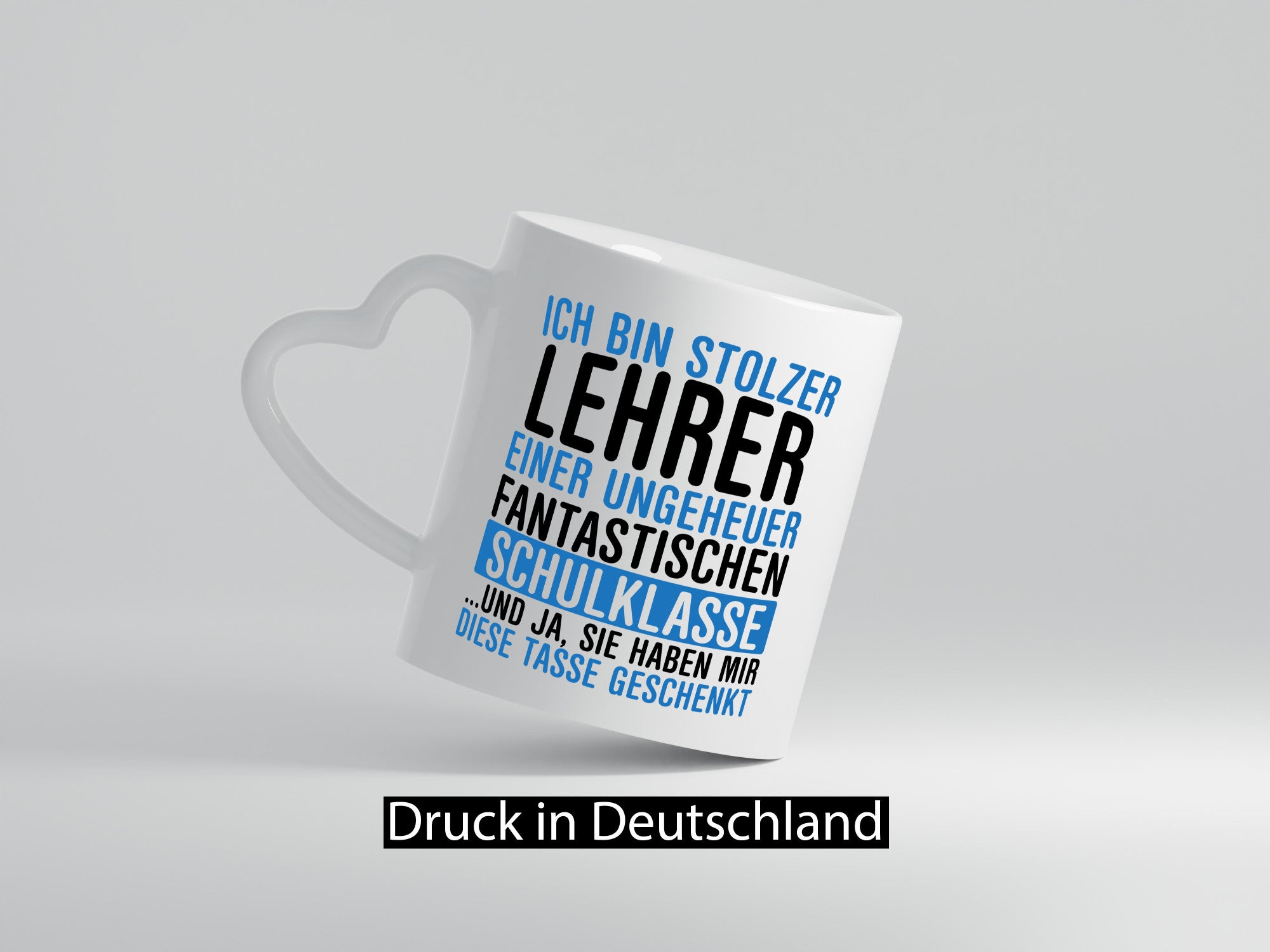 Ich bin stolzer Lehrer | Lehrerin Klasse Schüler Geschenkidee Humor Tasse