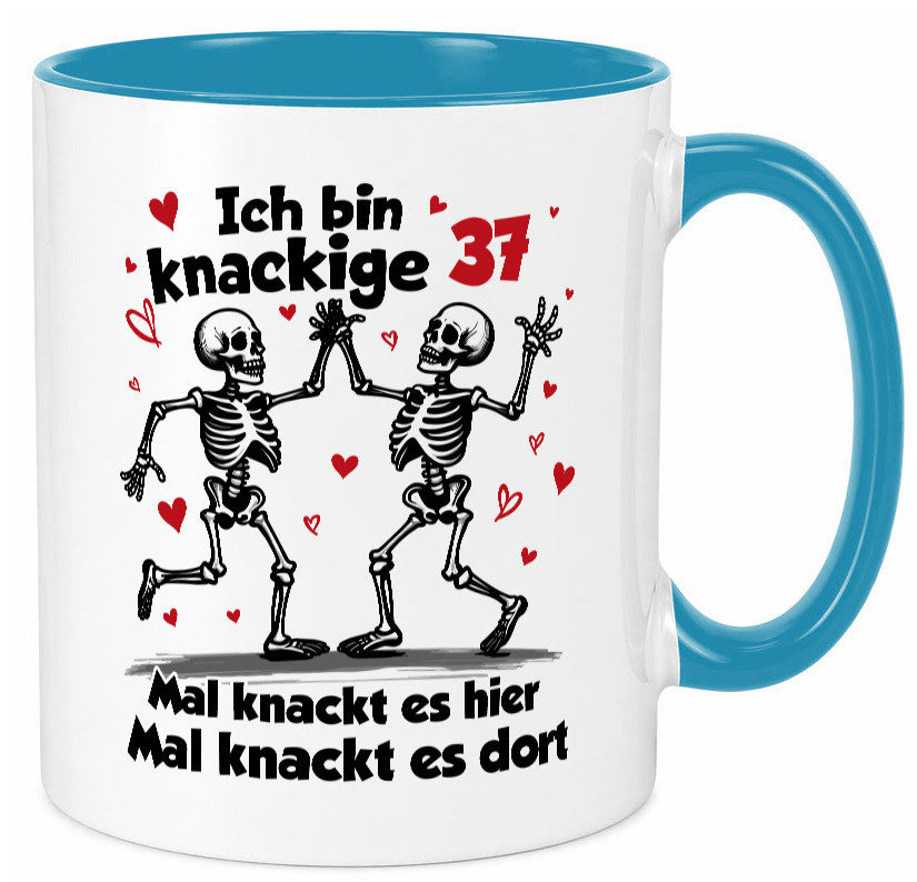 37. Geburtstag | Knackige 37 Ich bin alt v2 Humor Geschenkidee Tasse