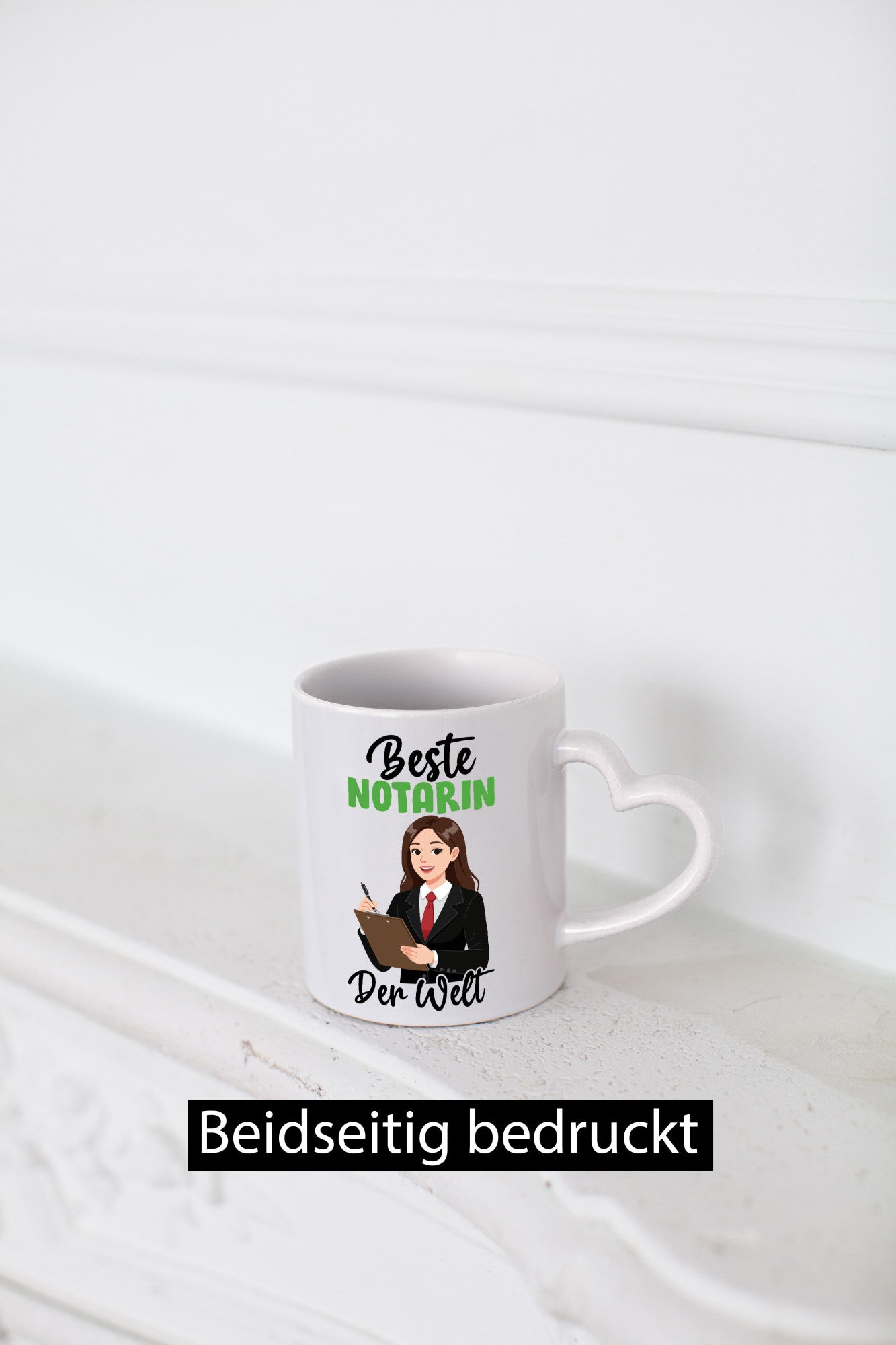 Beste Notarin | Juristin v2 lustig Humor Geschenkidee Geschenk Tasse