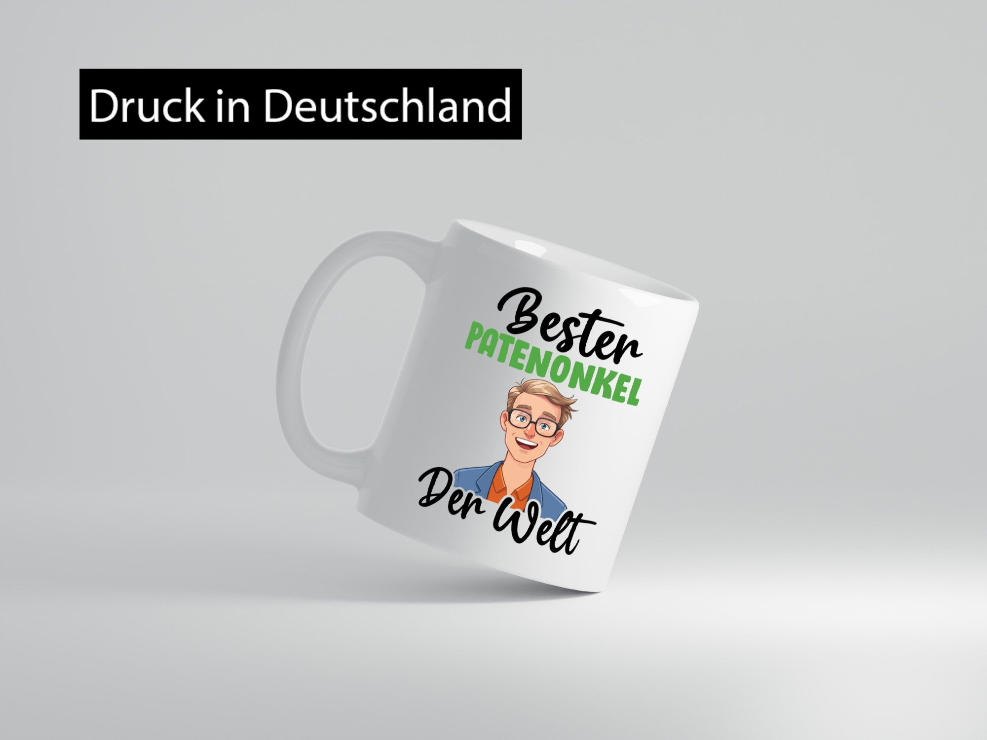 Bester Patenonkel | Onkel lustiger Spruch Geschenk Humor Geschenkidee Tasse