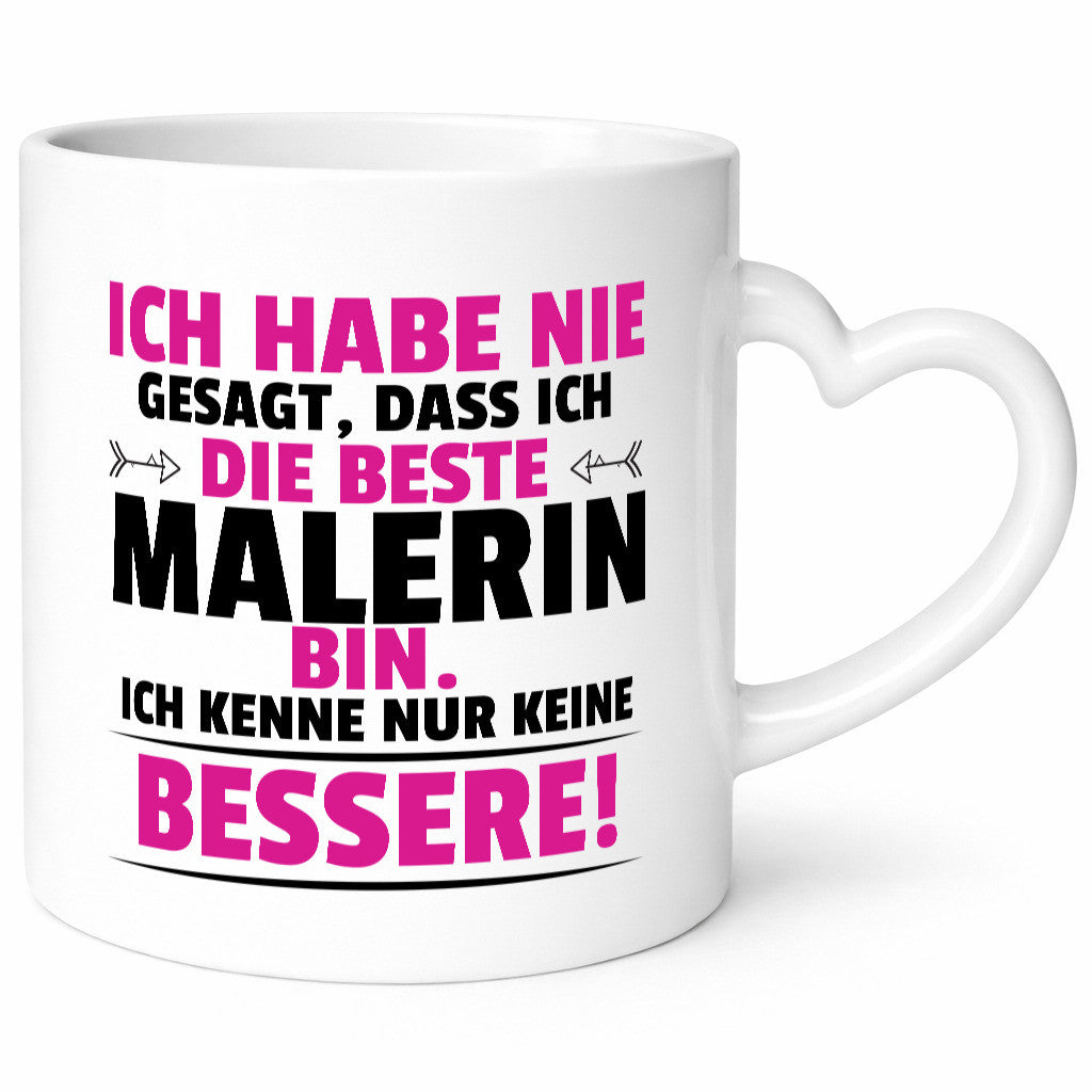 Der Beste Malerin | Malerinnen Humor Geschenkidee Tasse