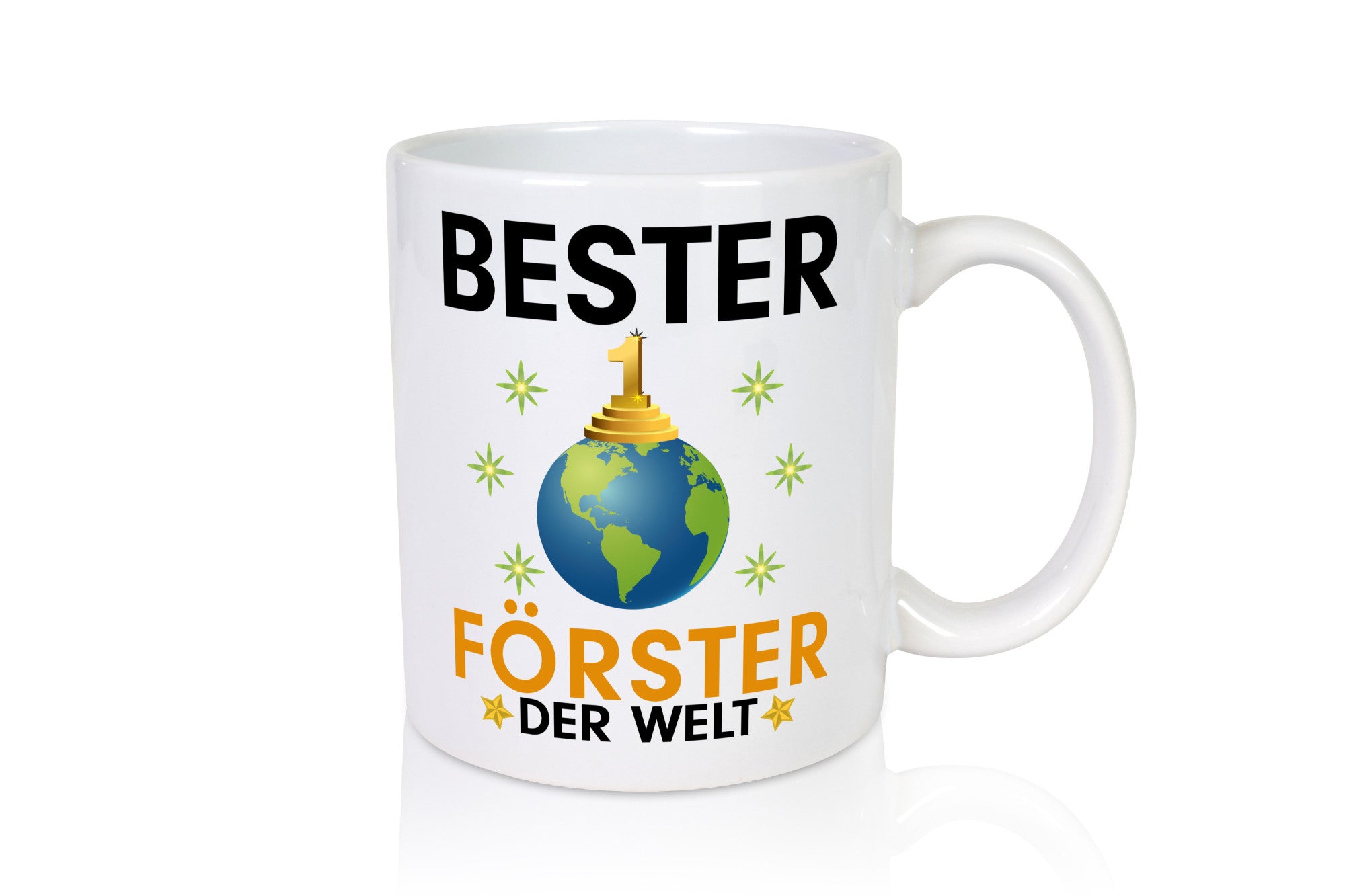 Welt Bester Förster | Forst Arbeit Geschenk Kollegen Büro lustiger Spruch Tasse