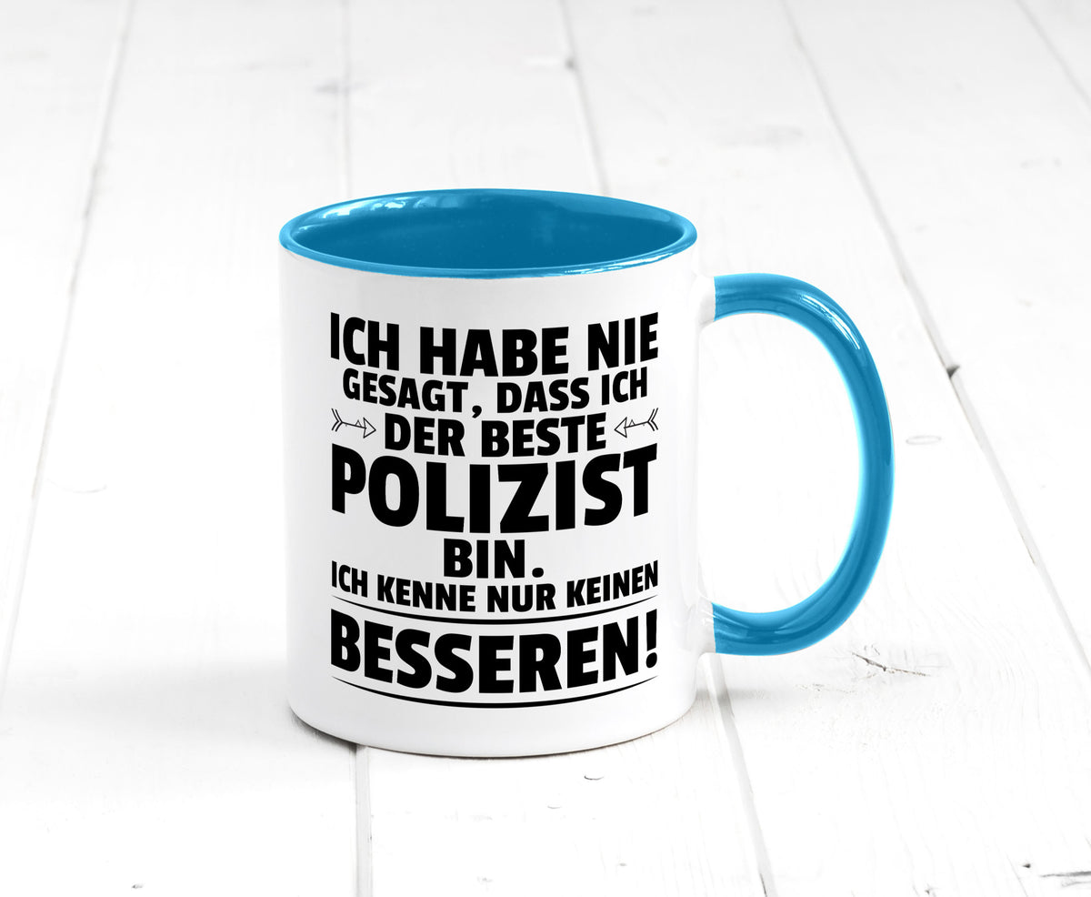 Der Beste Polizist | Polizei Humor Geschenkidee Tasse
