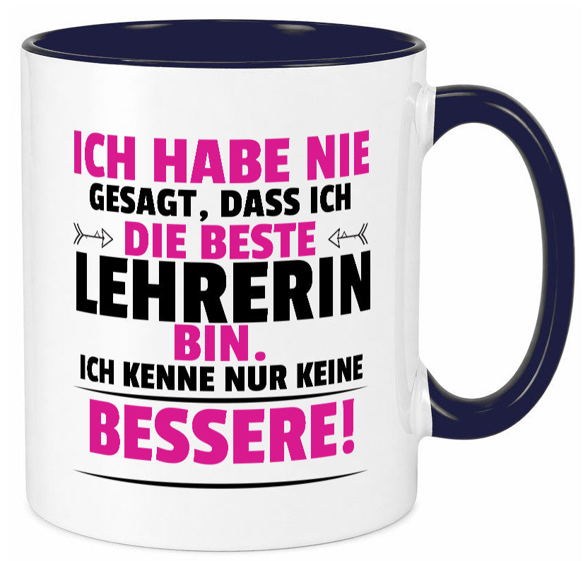 Die Beste Lehrerin | Schule Beruf Schüler Geschenk Arbeit Kollegen Büro