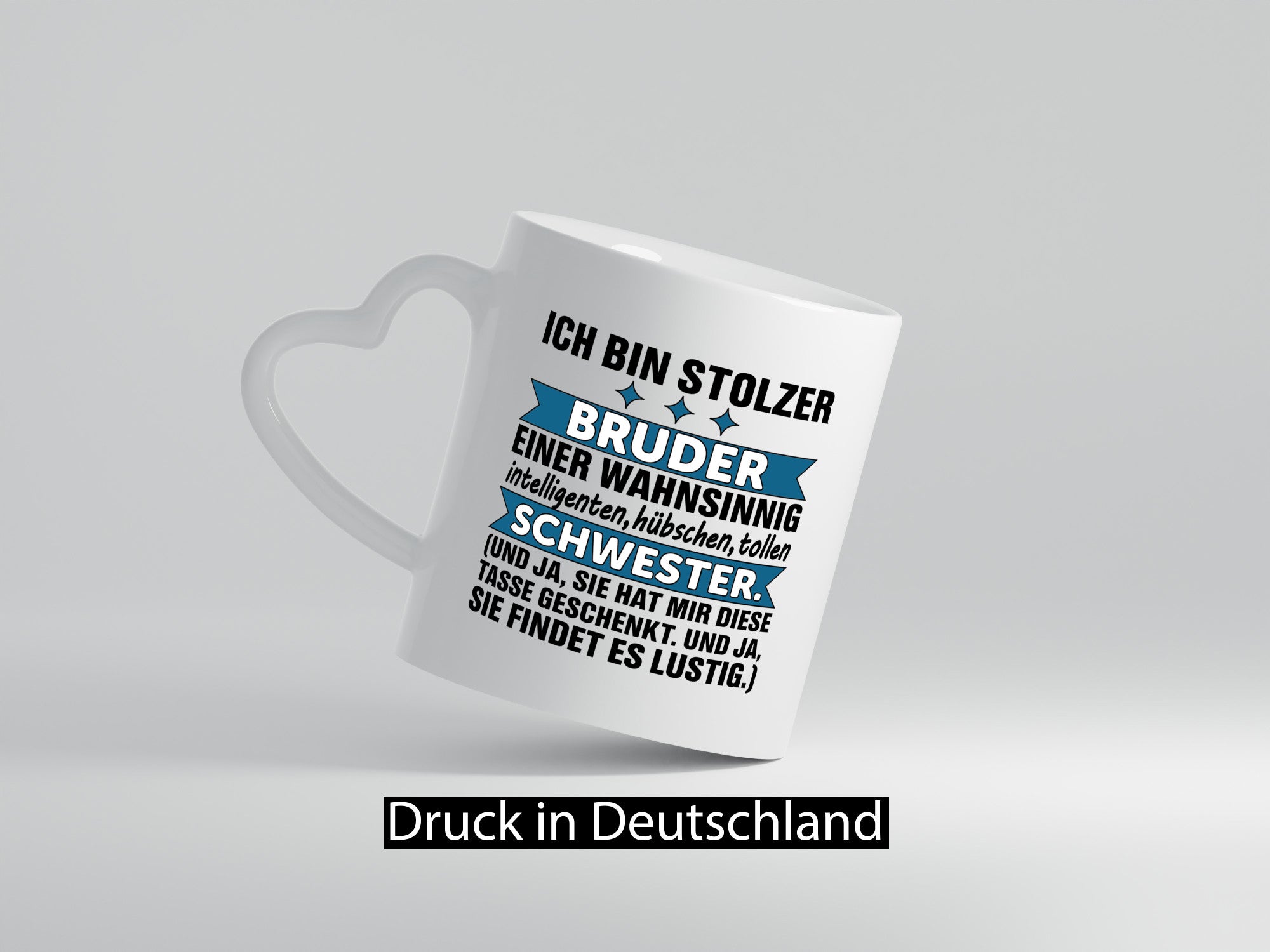 Stolzer Bruder | Humor Geschwisterliebe Schwester Geschenkidee Tasse
