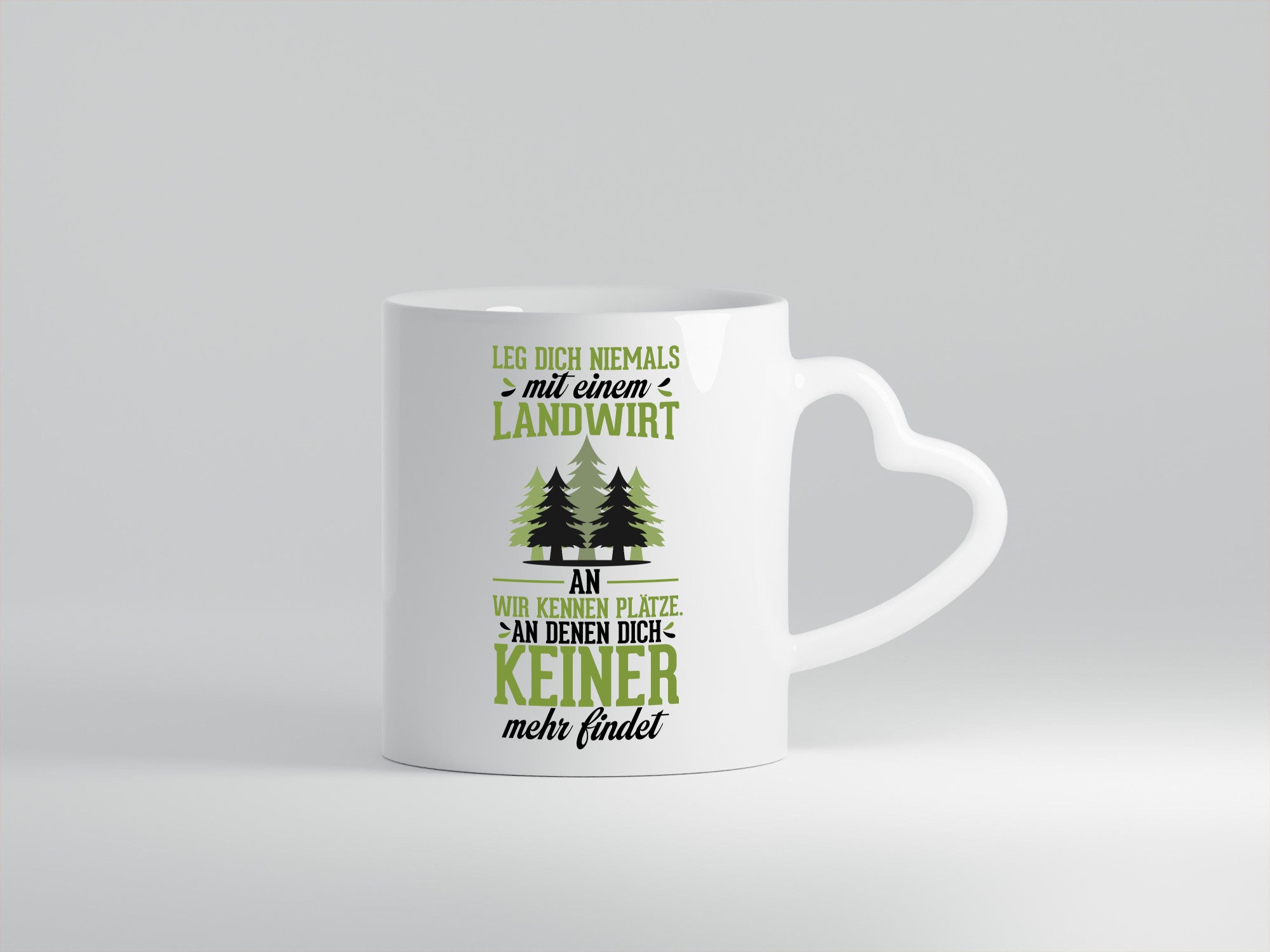 Leg dich nicht mit einem Landwirt an | Bauer Geschenkidee Humor Tasse