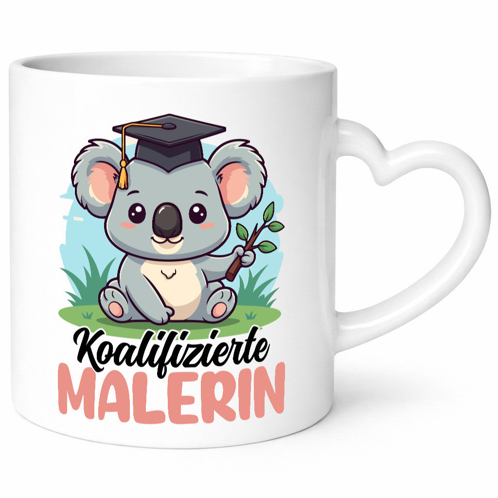 Koalifizierte Malerin | Malerinnen Humor Geschenkidee Tasse