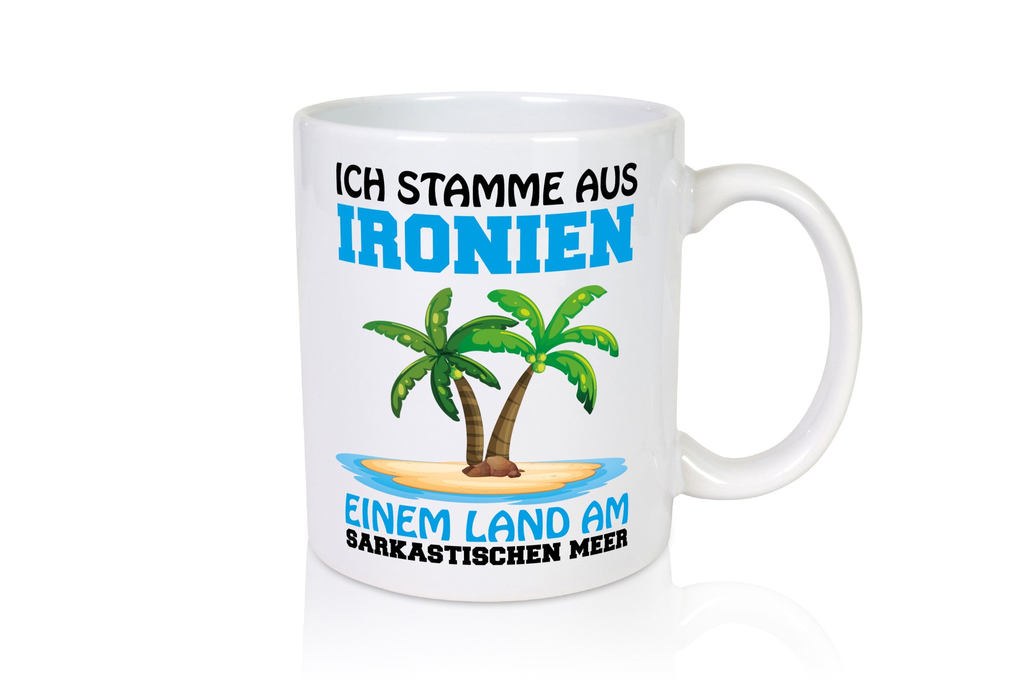 Am Sarkastischen Meer Geschenkidee Humor Tasse