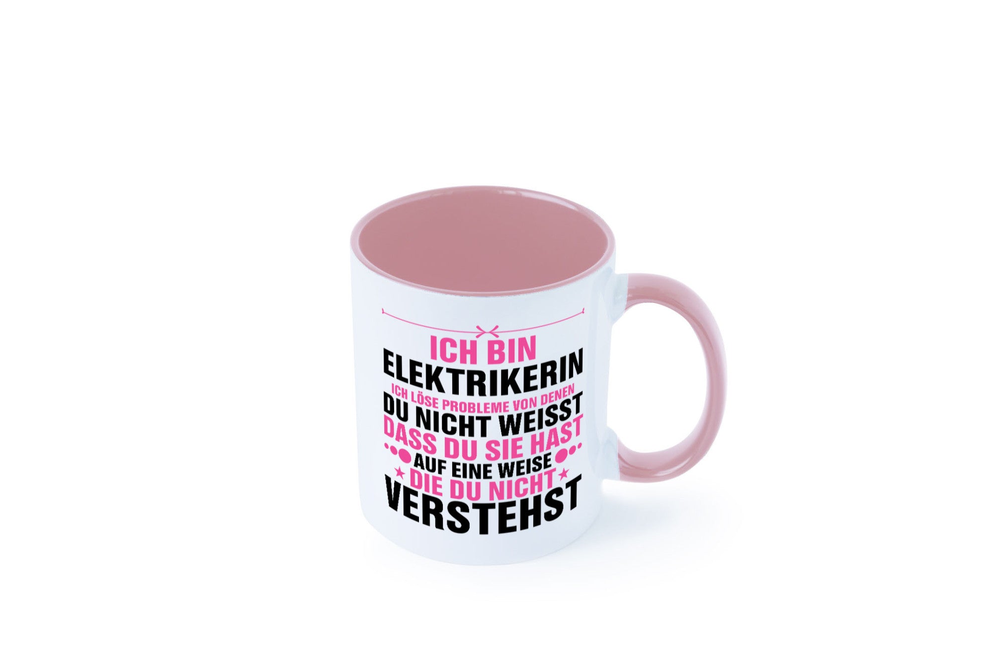 Löse Probleme: Elektrikerin | Elektronikerin Elektrik v2 Geschenkidee Humor
