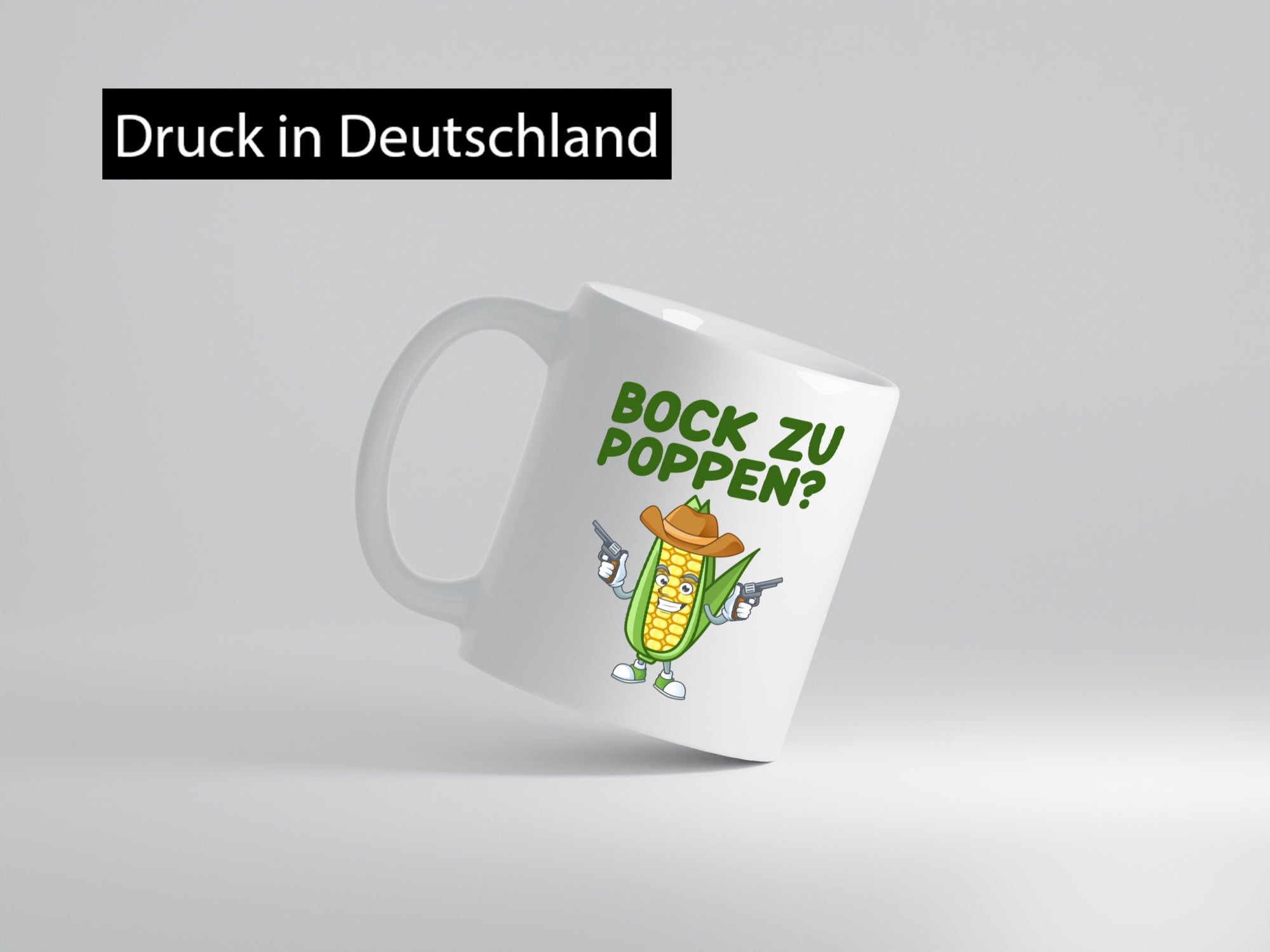 Bock auf Poppen | Mais Lustig Geschenk Humor Geschenkidee lustiger Spruch Tasse