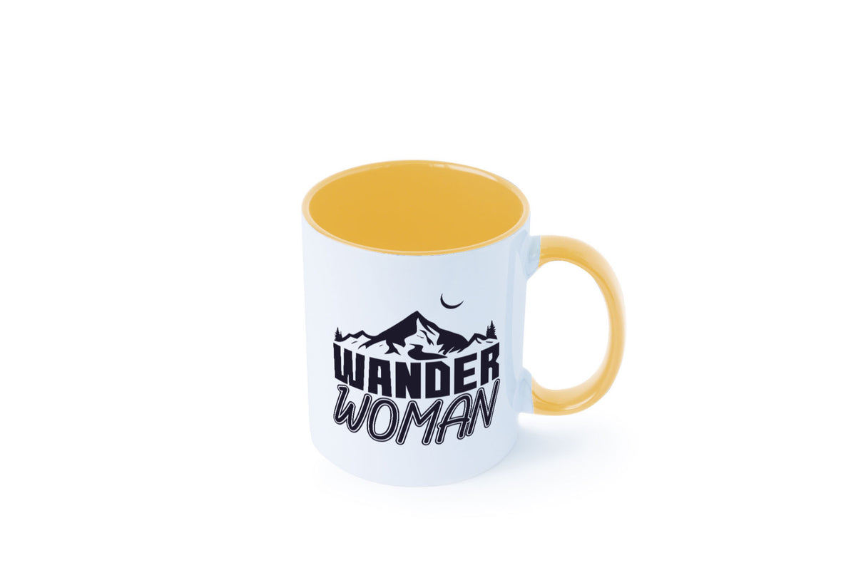 Wander Woman | Frauen Tasse Wanderer Bergsteigen lustig Familie Geschenkidee
