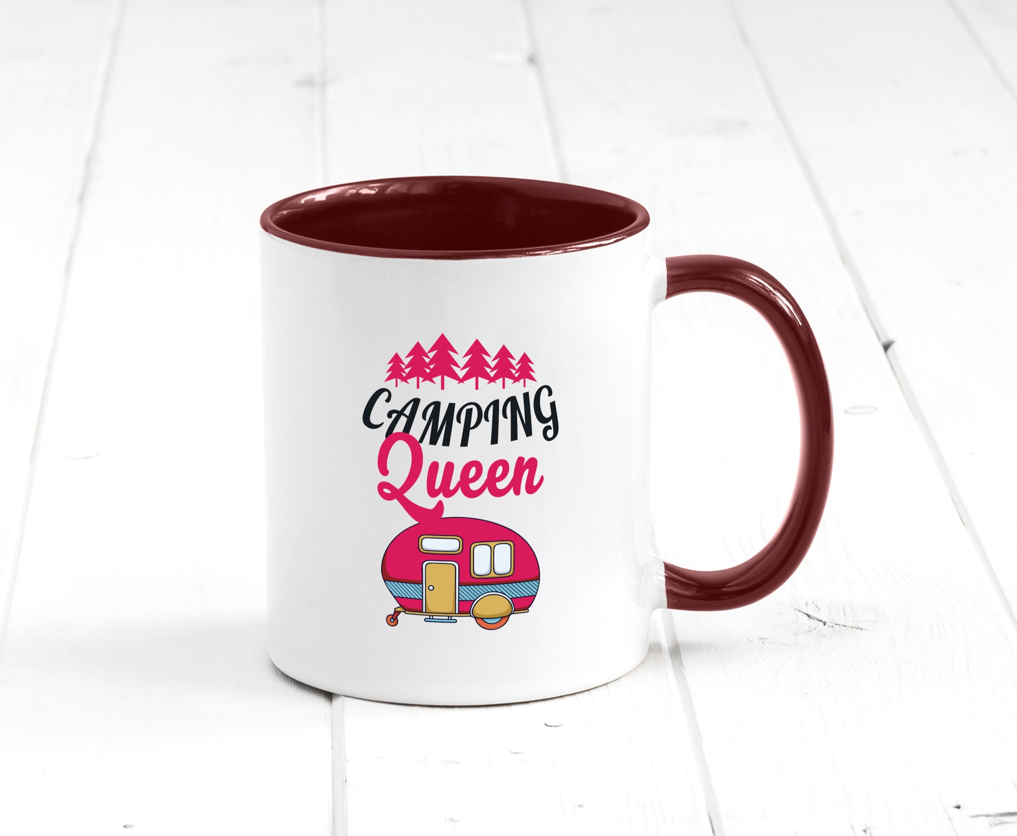 Camping Queen | Natur Lagerfeuer Geschenk Humor Geschenkidee lustiger Spruch