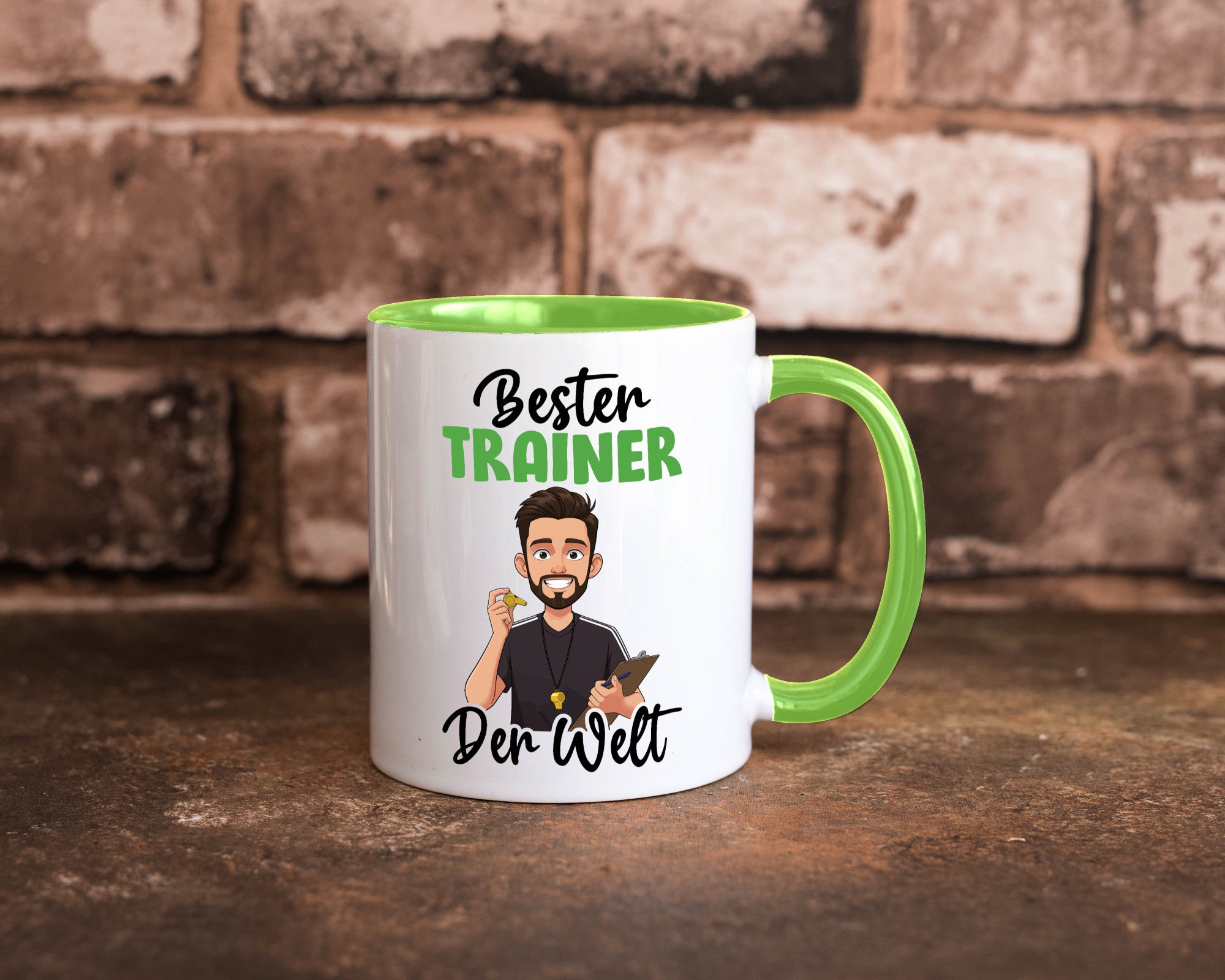 Bester Trainer | Verein Sport v2 Humor Geschenkidee Tasse