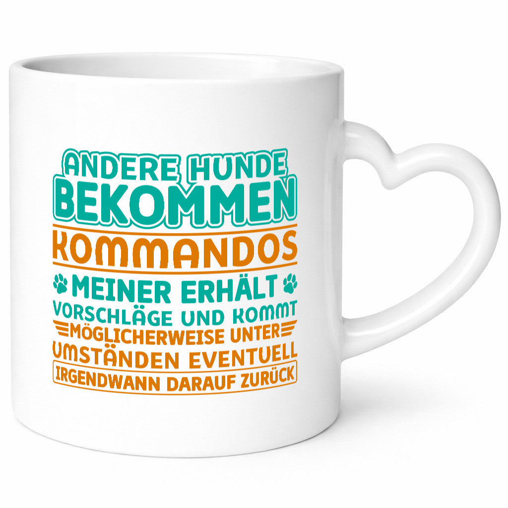 Hunde Training | Hundebesitzer Tasse Hundekommando vl10 Geschenk Tierliebhaber