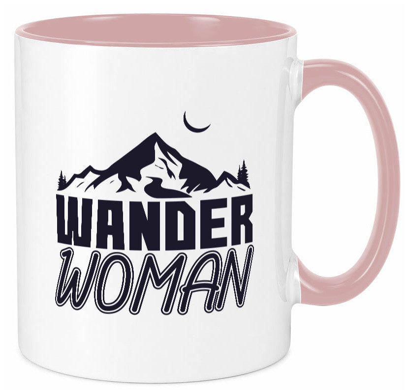 Wander Woman | Frauen Tasse Wanderer Bergsteigen lustig Familie Geschenkidee