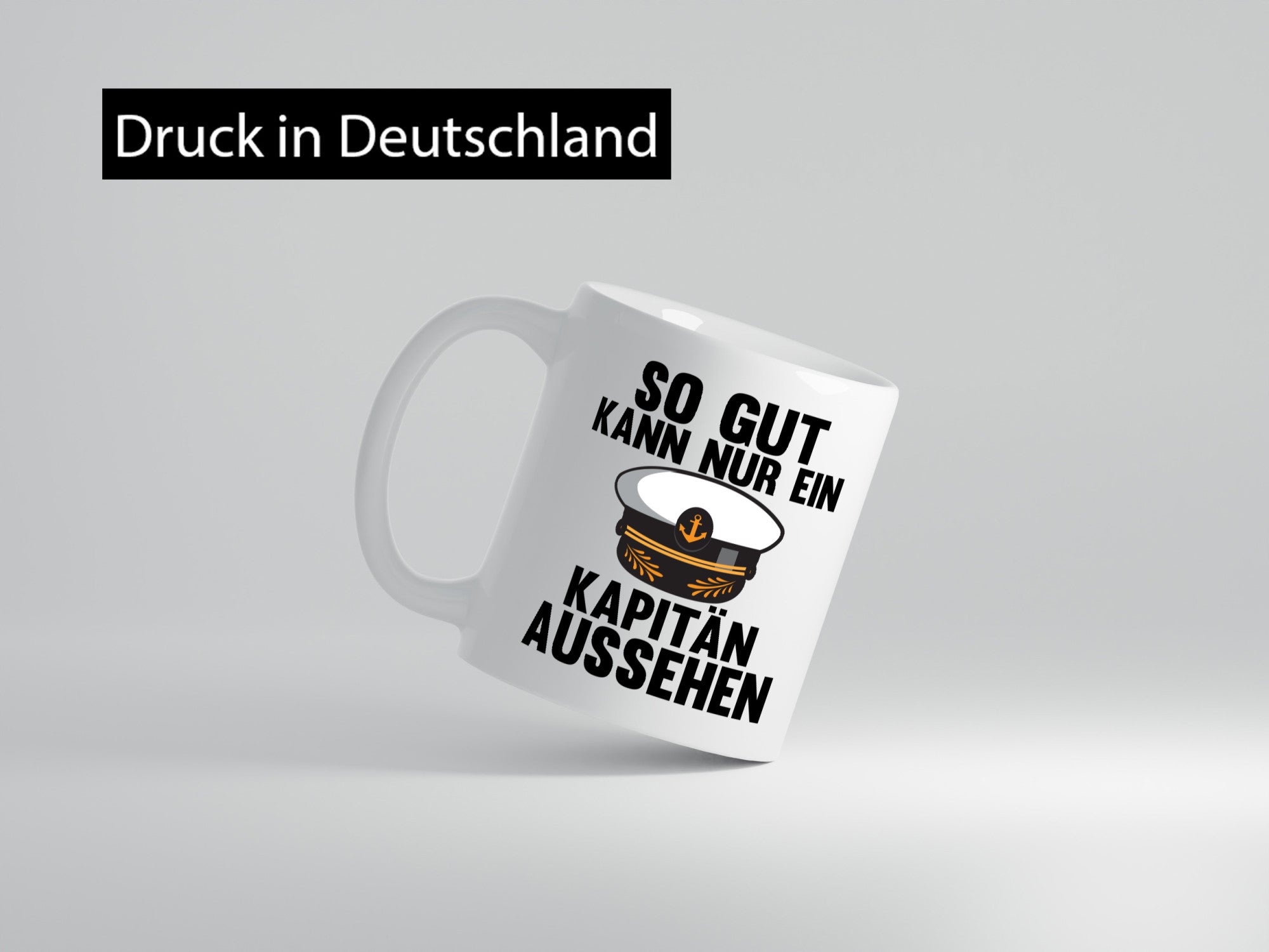 So gut kann nur ein Kapitän aussehen | lustig Humor Geschenkidee Geschenk Tasse