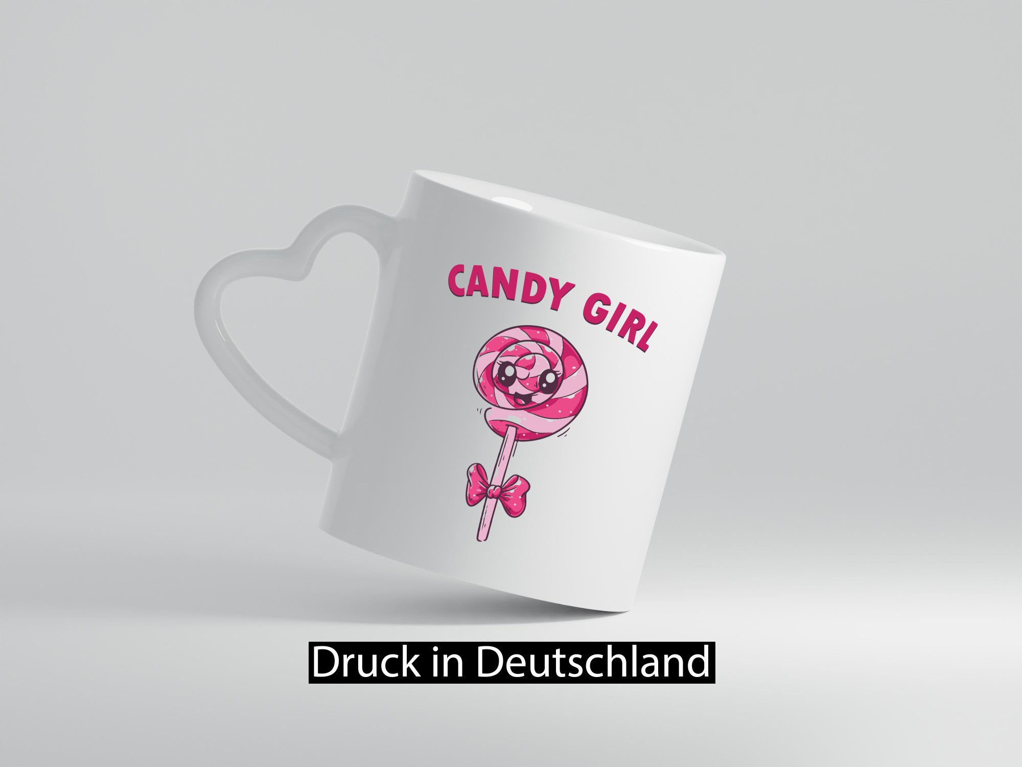 Candy Girl | Lolly Schleife Geschenkidee Humor Tasse