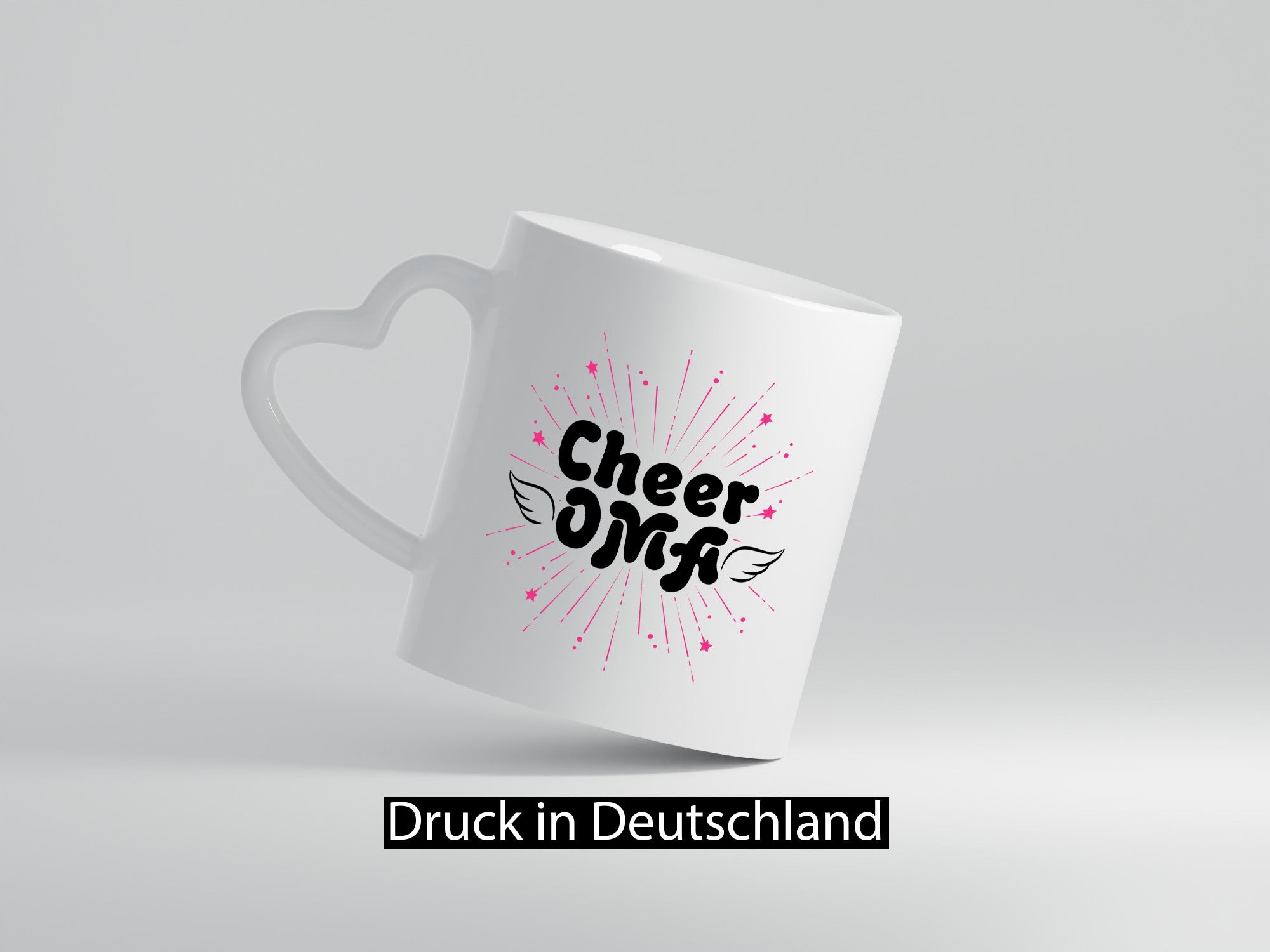 Cheer Oma | Beste Großmutter Geschenkidee Familie Humor Tasse