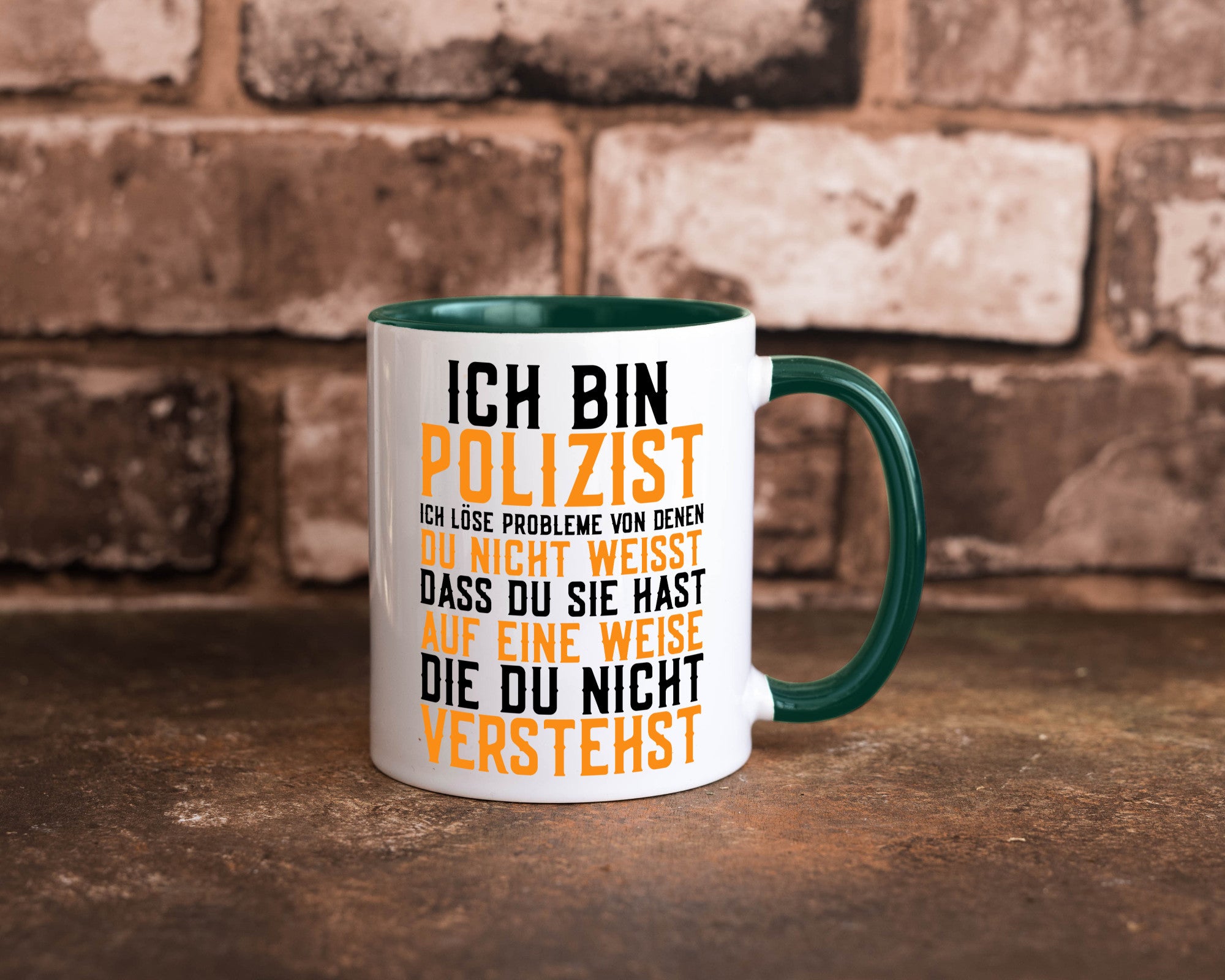 Ich bin Polizist | Polizei Beruf Job lustiger Spruch Geschenk Arbeit Kollegen