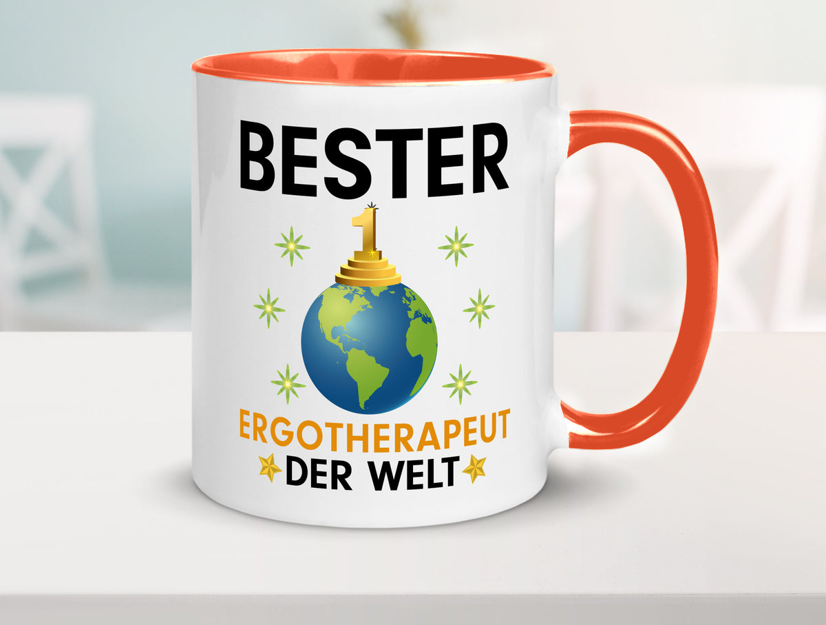 Welt Bester Ergotherapeut | Ergotherapie lustig Humor Geschenkidee Geschenk Tasse