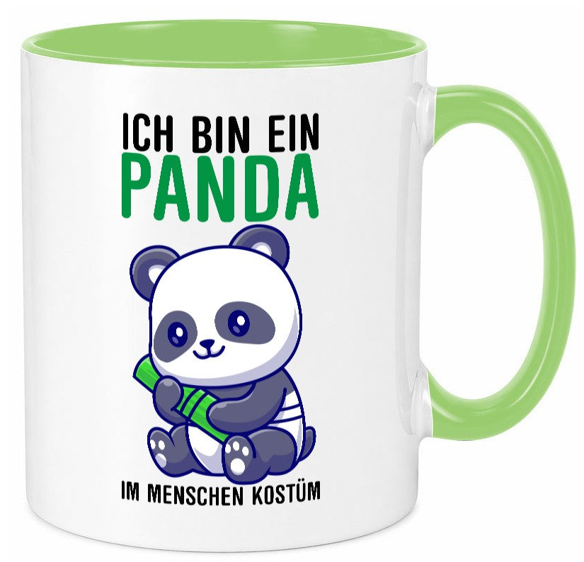Ich bin ein Panda | Pandabär Kinder v2 Geschenkidee Humor Tasse